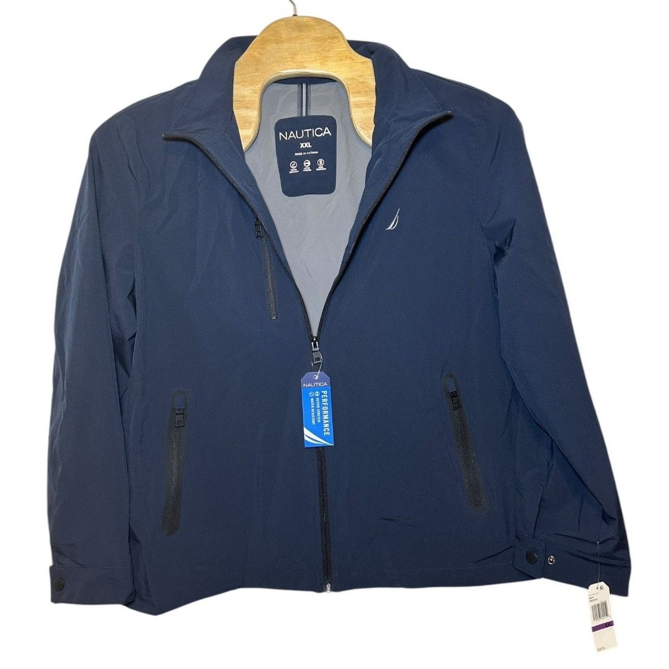 Nautica NAUTICA Full Zip AEROLAYER Windbreaker Golf Jacket Men Size Size US XXL / EU 58 / 5 - 15 Thumbnail