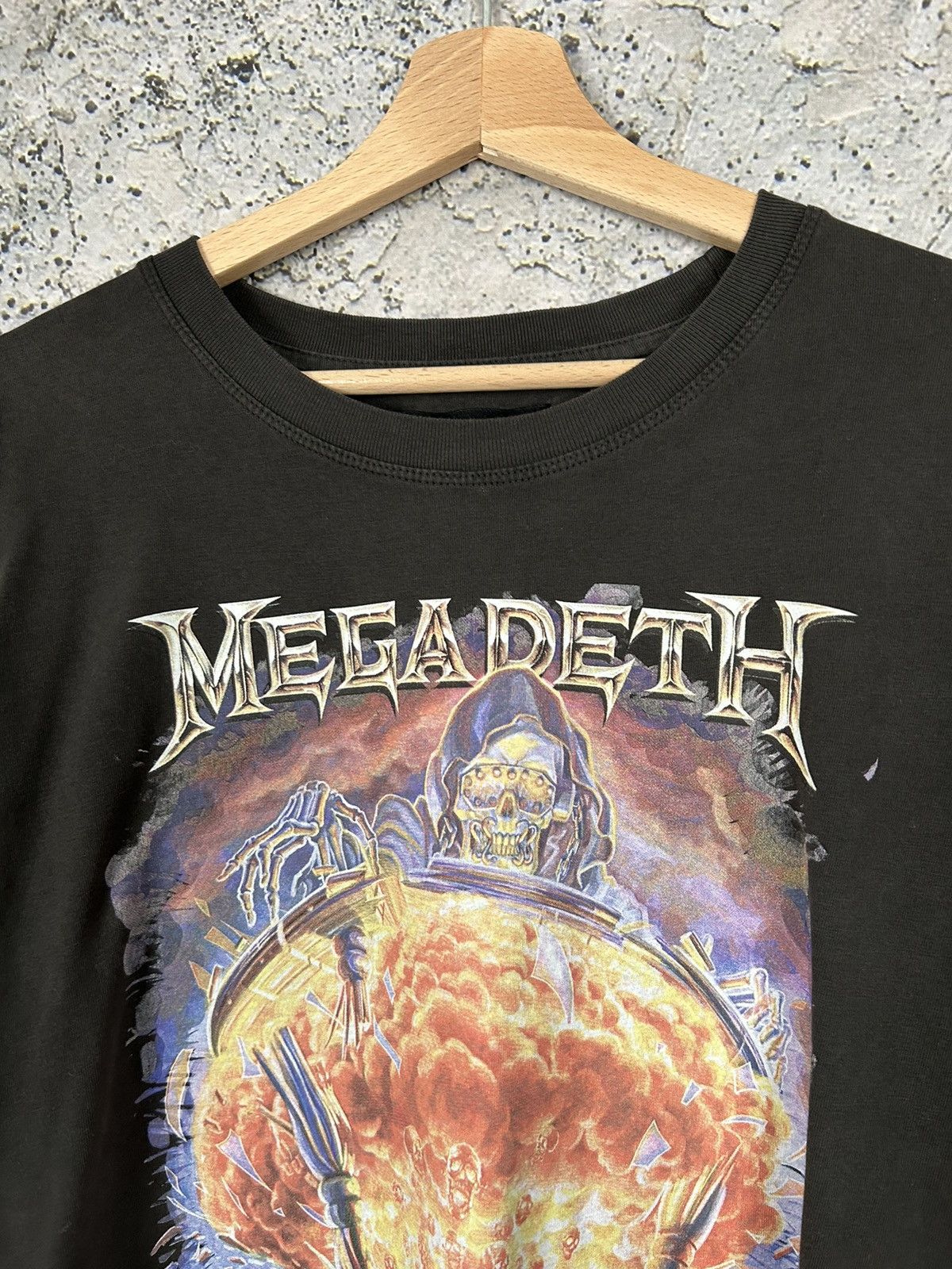 Band Tees × Vintage Megadeth Rock Band Tee Metal Graphic Vintage Rare Size US XL / EU 56 / 4 - 3 Thumbnail