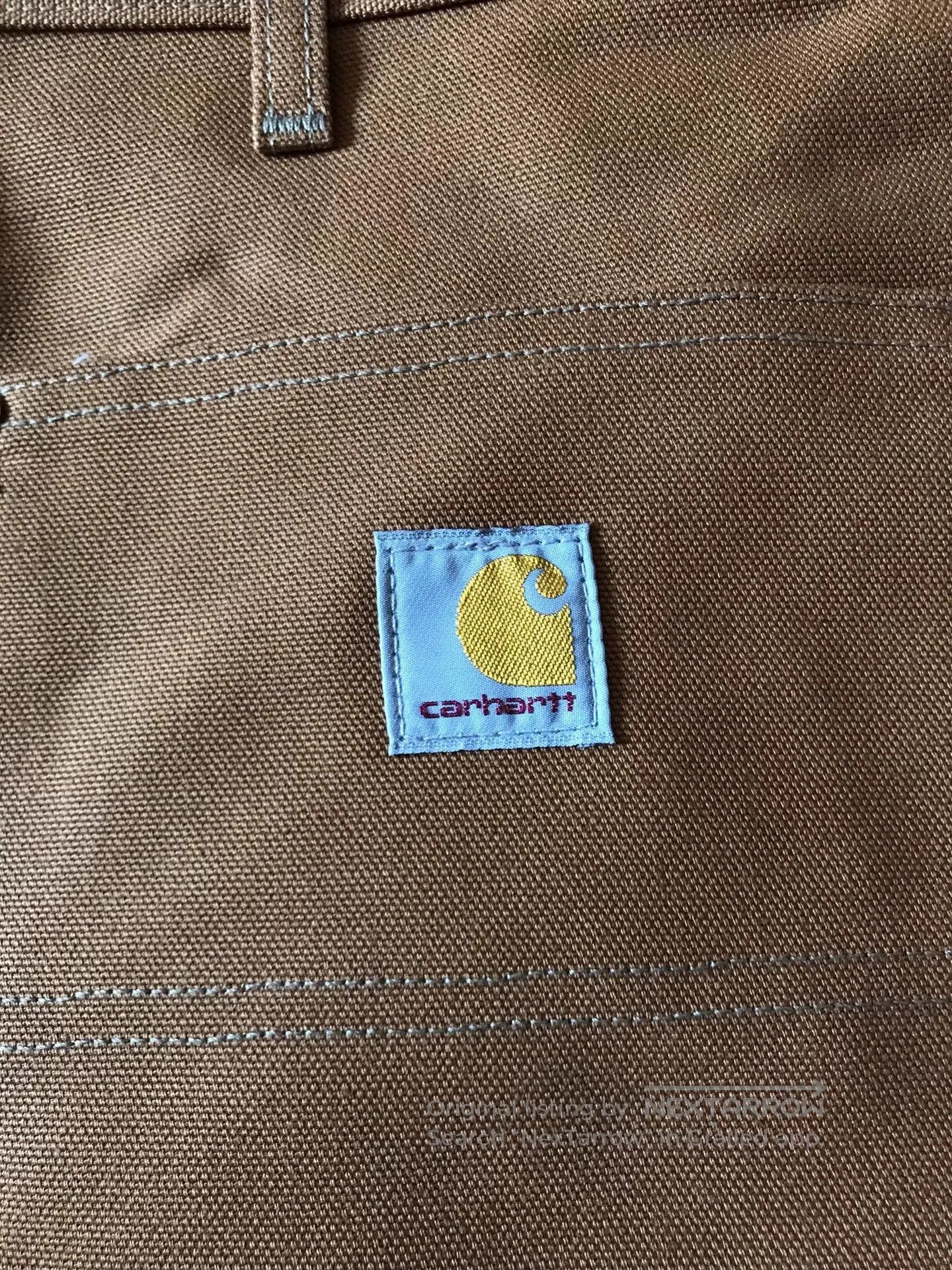 Carhartt Carhartt B01 Brown Canvas Double Knee Pants. Size US 38 / EU 54 - 6 Thumbnail