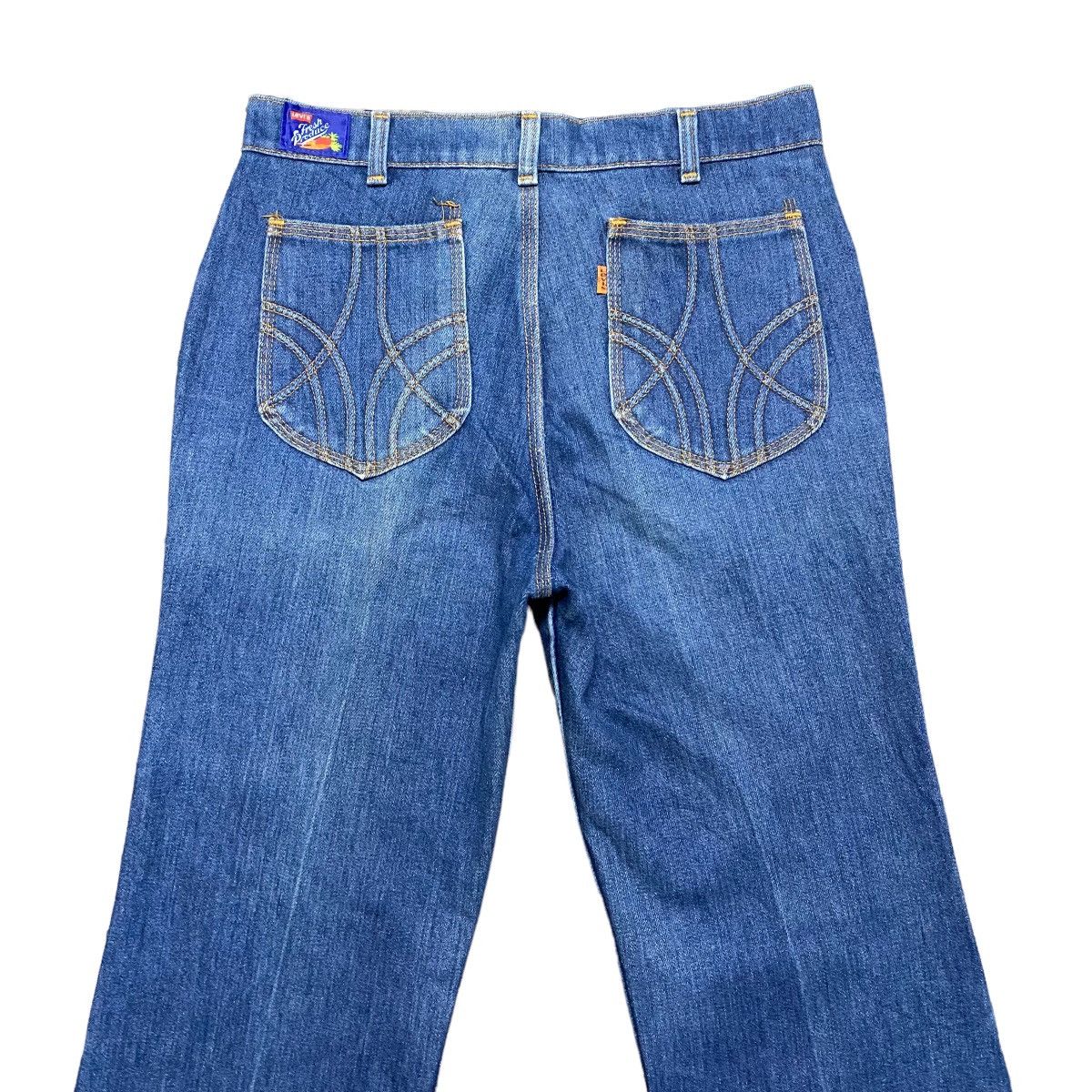 Levi's Vintage 70s Levis Fresh Produce 624 Flare Jeans Size 29" - 9 Thumbnail