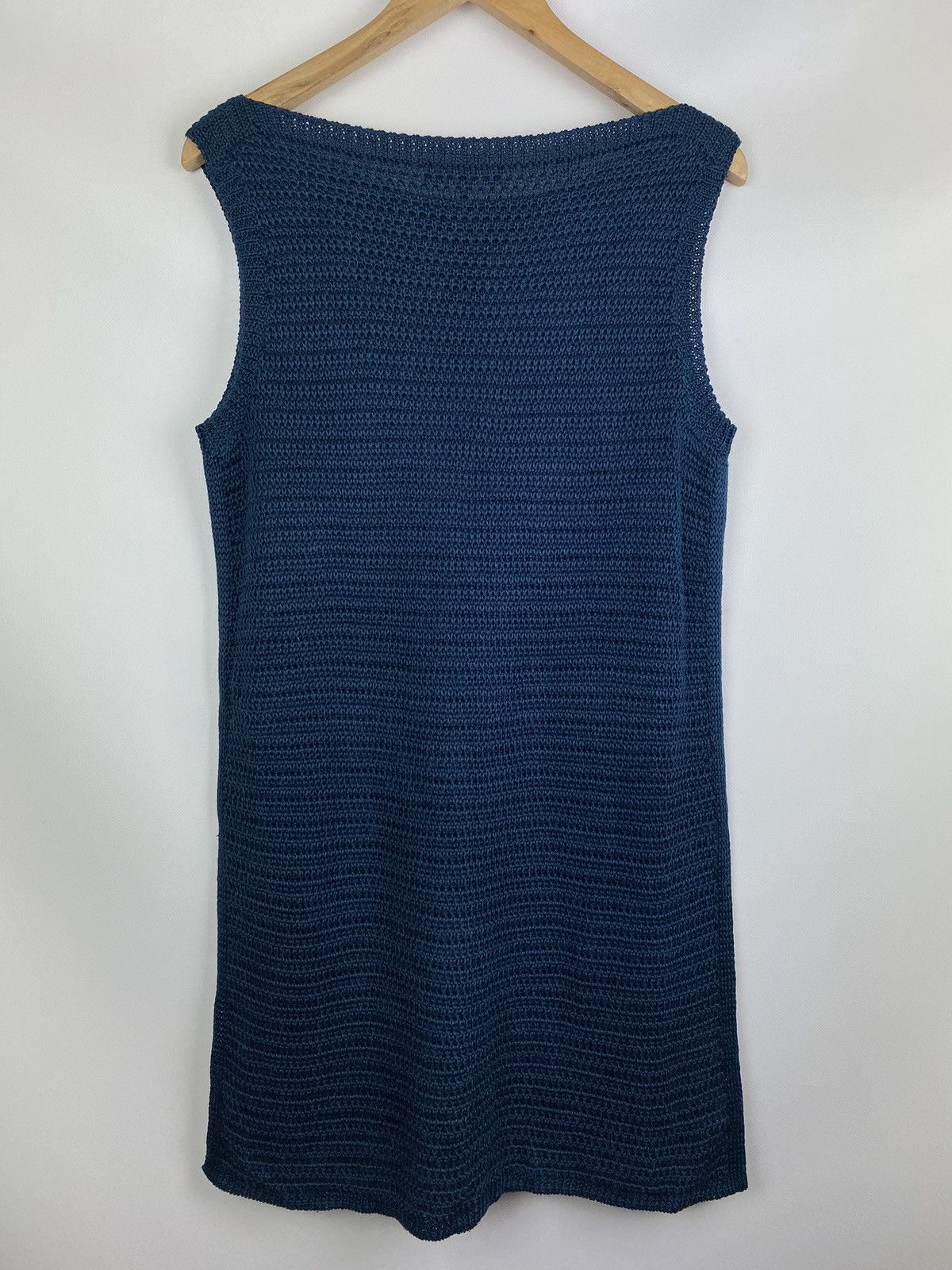Loro Piana Loro Piana ladies sleeveless linen silk knitted dress size L Size L / US 10 / IT 46 - 10 Thumbnail