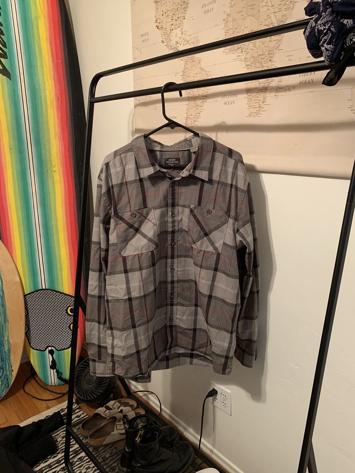 Quiksilver Quiksilver Waterman Flannel - XXL Size US XXL / EU 58 / 5 - 1 Thumbnail