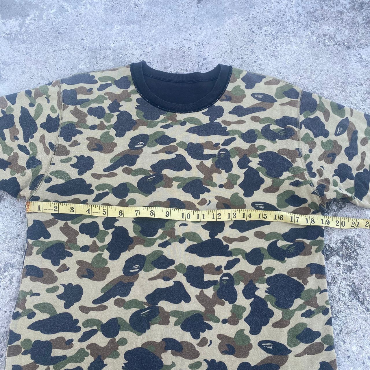 Bape Vintage Bathing Ape Camo Riversible Tshirt Size US M / EU 48-50 / 2 - 5 Thumbnail