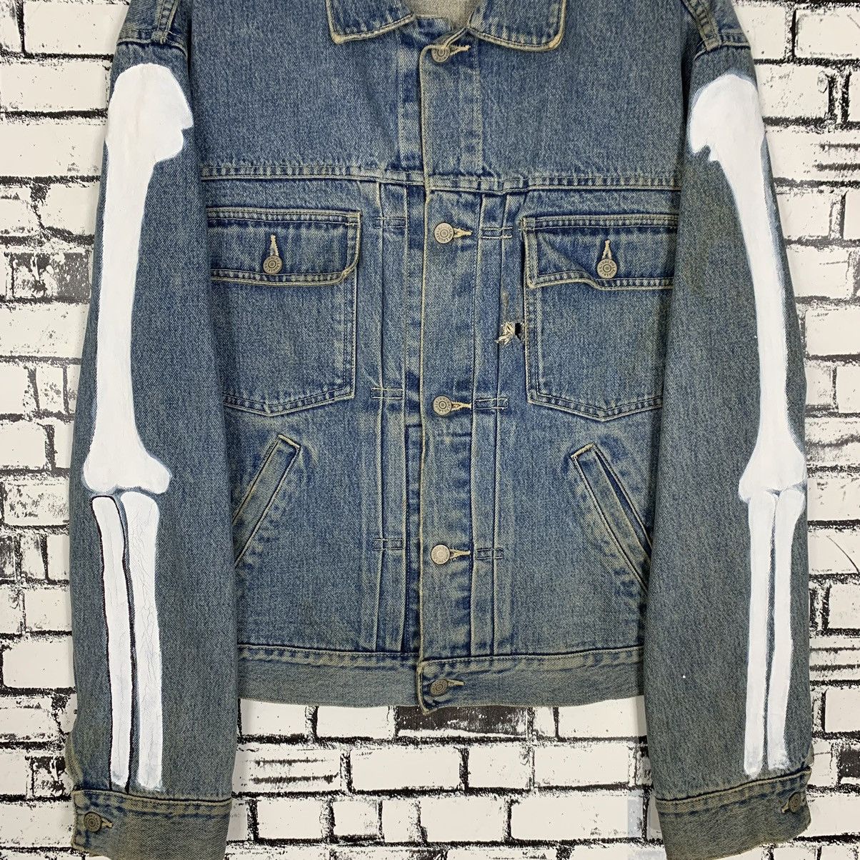 RRL Ralph Lauren Vintage Ralph Lauren Custom The Shining Denim Jacket Size US L / EU 52-54 / 3 - 5 Thumbnail