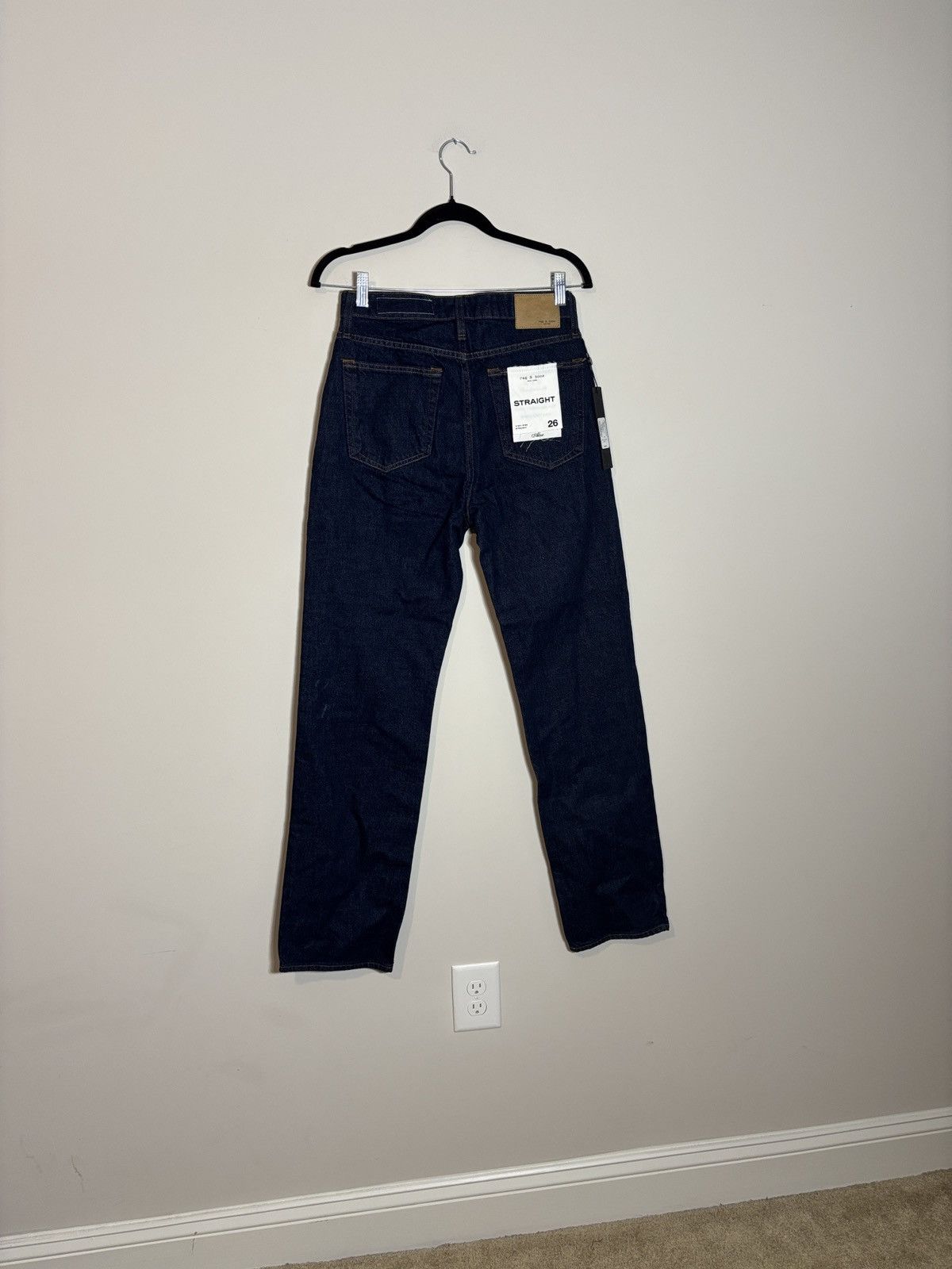 Rag & Bone Rag & Bone Alex High Rise Straight Jeans Size 26 Size 28" / US 6 / IT 42 - 6 Thumbnail