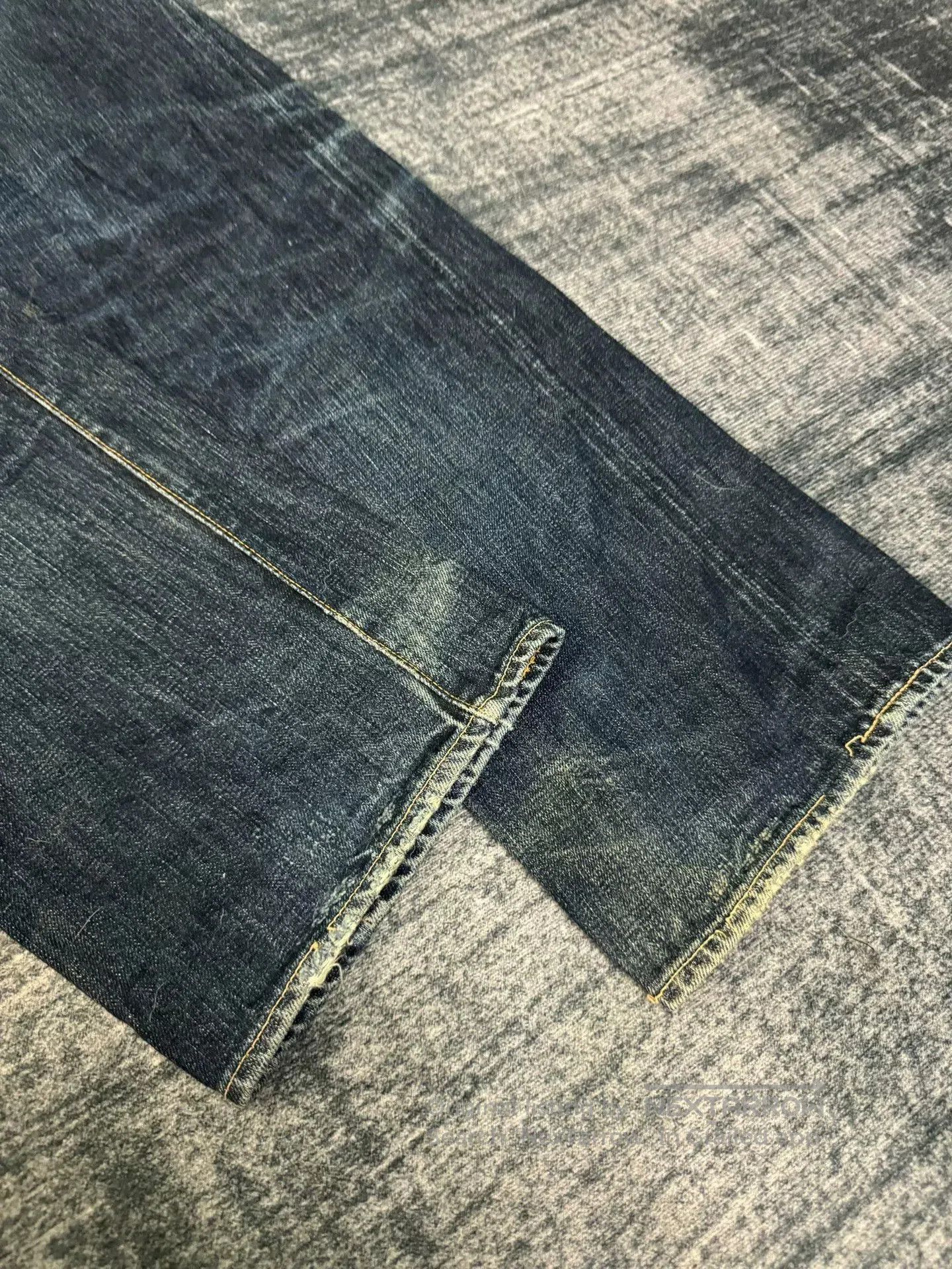 Vintage Vintage The Strike Gold SG101 Retro Blue Jeans. Size US 31 - 9 Thumbnail