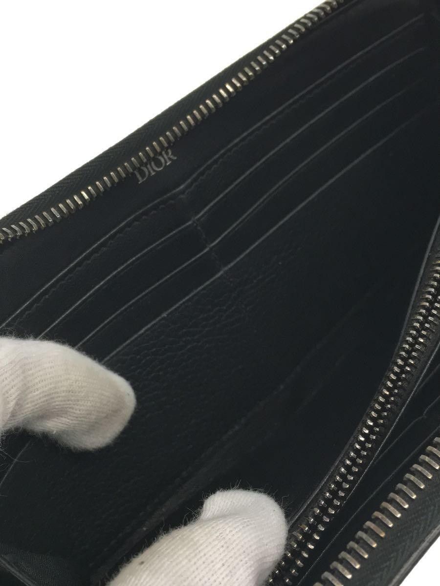 Dior Dior Leather Long Wallet Black Size ONE SIZE - 6 Thumbnail