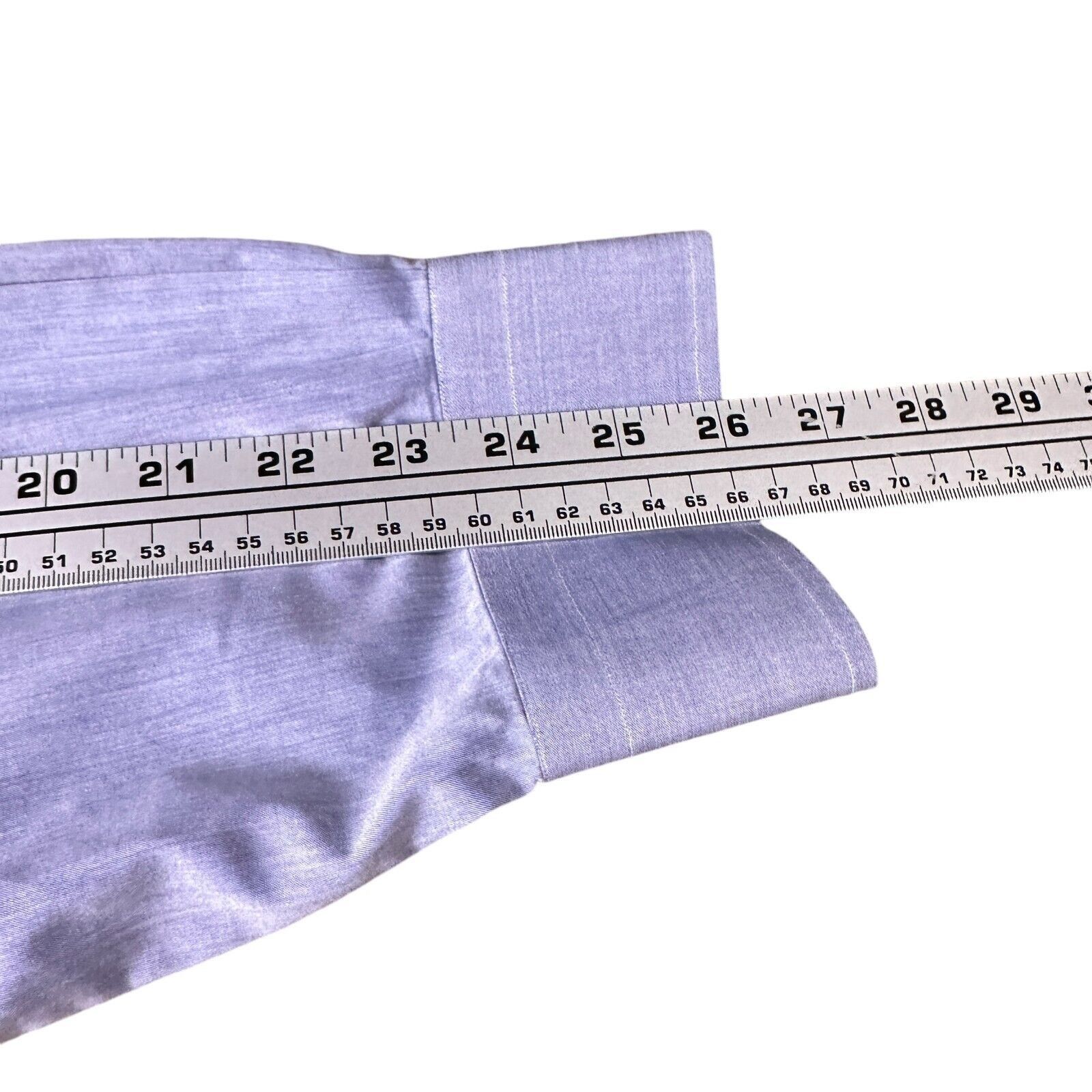 The Unbranded Brand Marol Bologa Dress Shirt Men 43 17 Blue White Striped Purple Size US L / EU 52-54 / 3 - 9 Thumbnail