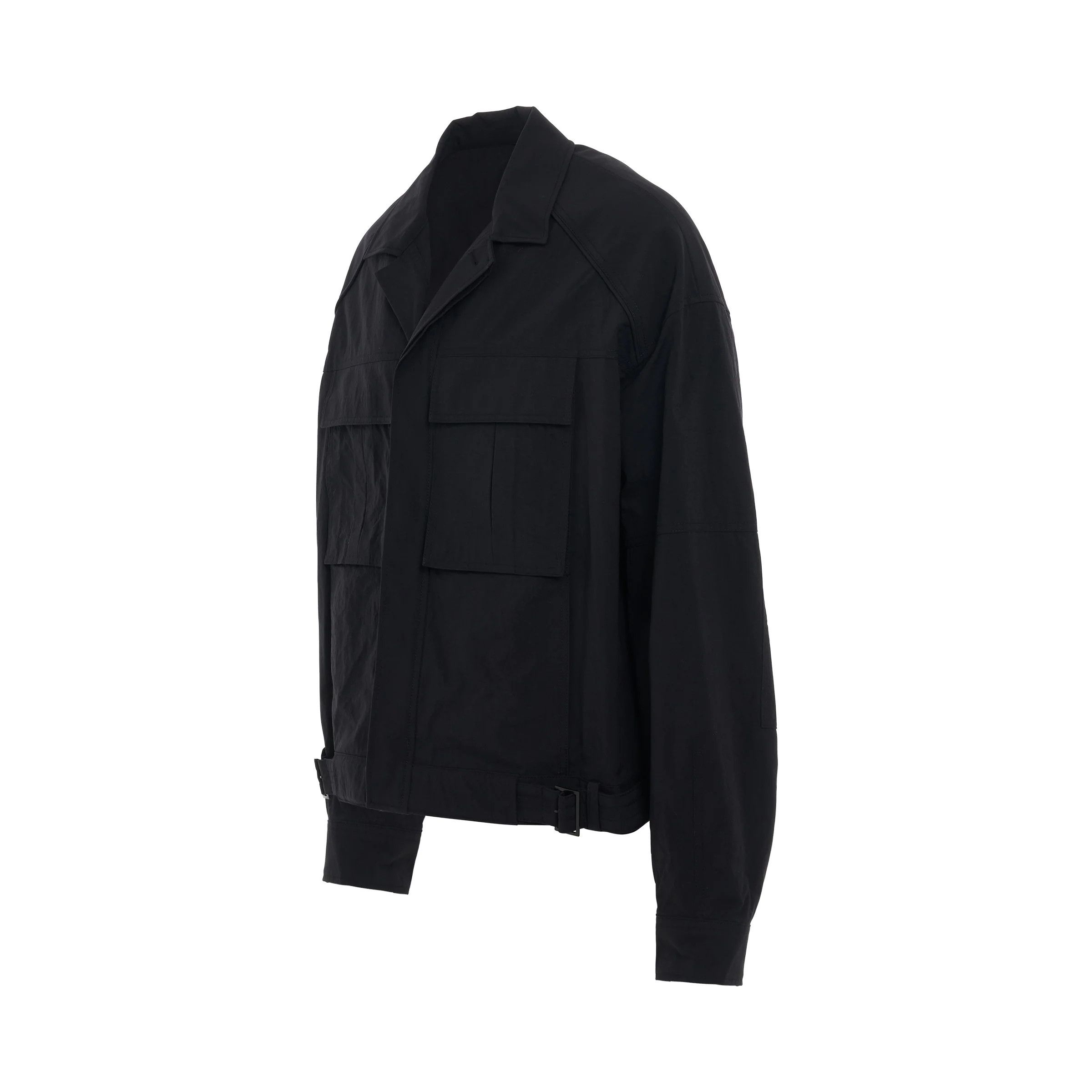 Juun.J o1mris0824 Shirt Jacket in Black Size US M / EU 48-50 / 2 - 2 Thumbnail