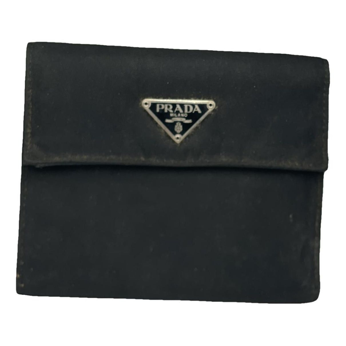 Prada Tessuto Black Leather Wallet Size ONE SIZE - 1 Thumbnail