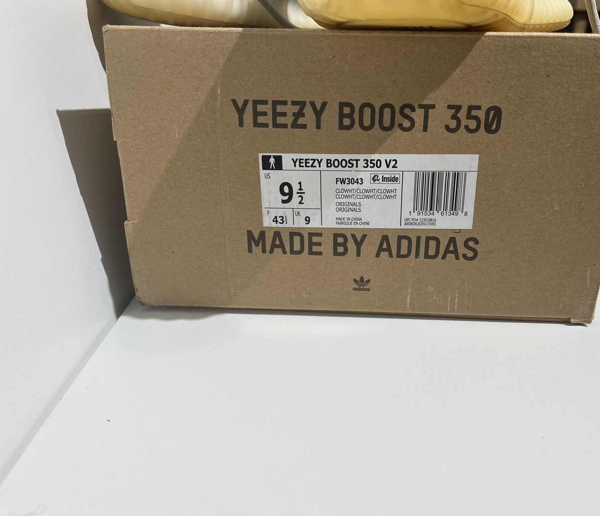 Adidas × Yeezy Adidas Yeezy boost 350 V2 cloud white Non-reflective Size US 9 / EU 42 - 7 Thumbnail