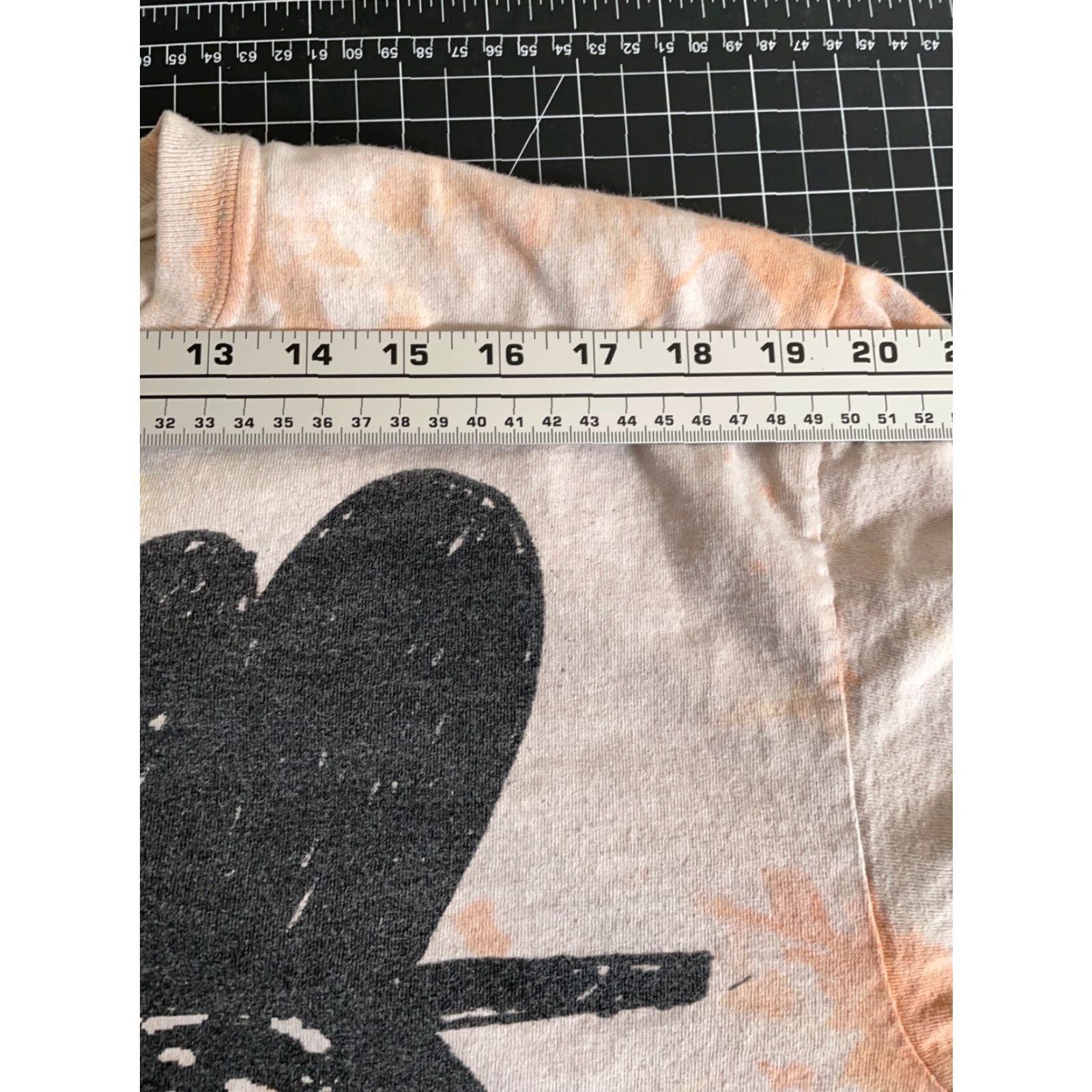 Vintage VINTAGE Psychedelic Tie Dye Shirt Adult Large Gray Orange Graphic Print 90s Hippie Mens Shirt Size US L / EU 52-54 / 3 - 6 Thumbnail