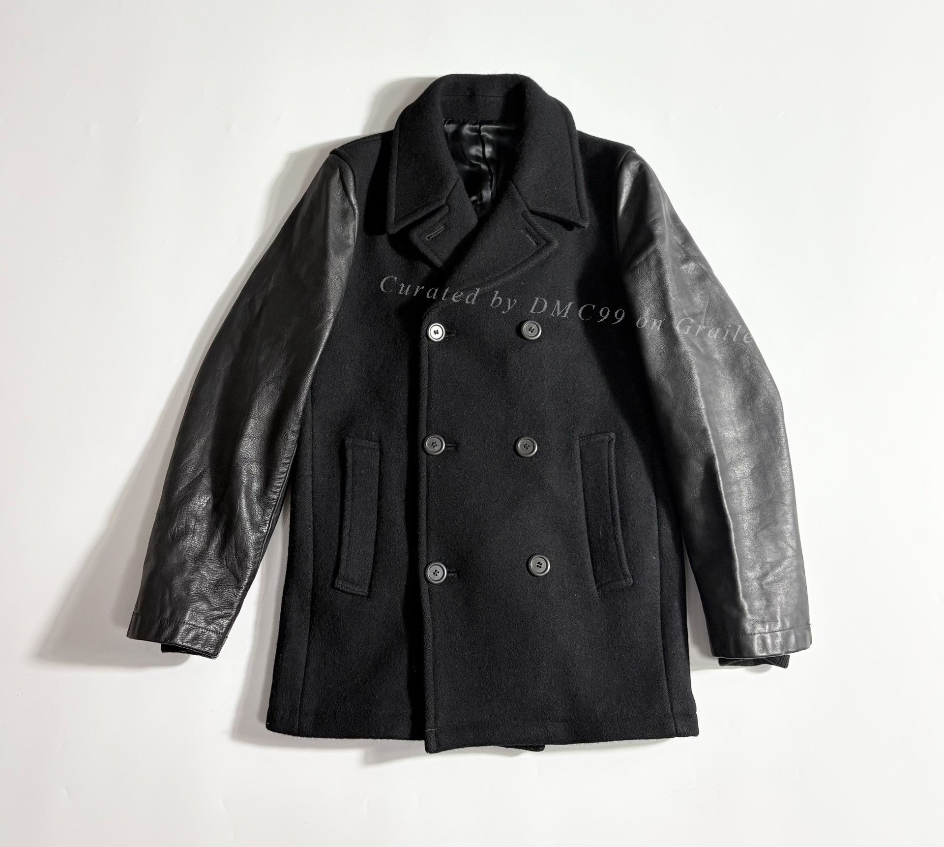 PHIGVEL MAKERS & Co. PHIGVEL Leather Sleeve Jacket Size US M / EU 48-50 / 2 - 1 Thumbnail