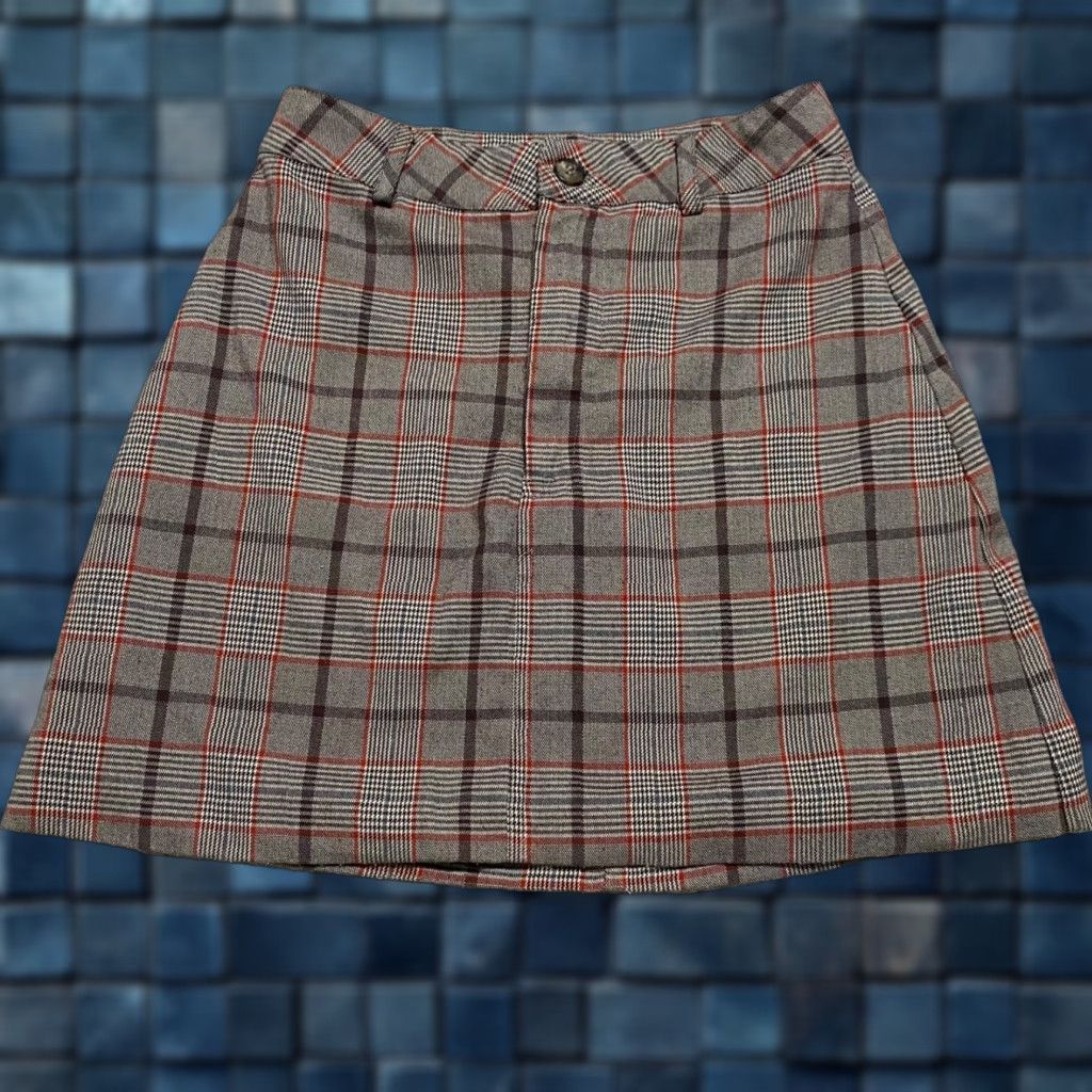 Reformation Reformation Womens sz 0 Skirt Multicolor Plaid Check Mini Size 26" / US 2 / IT 38 - 1 Thumbnail