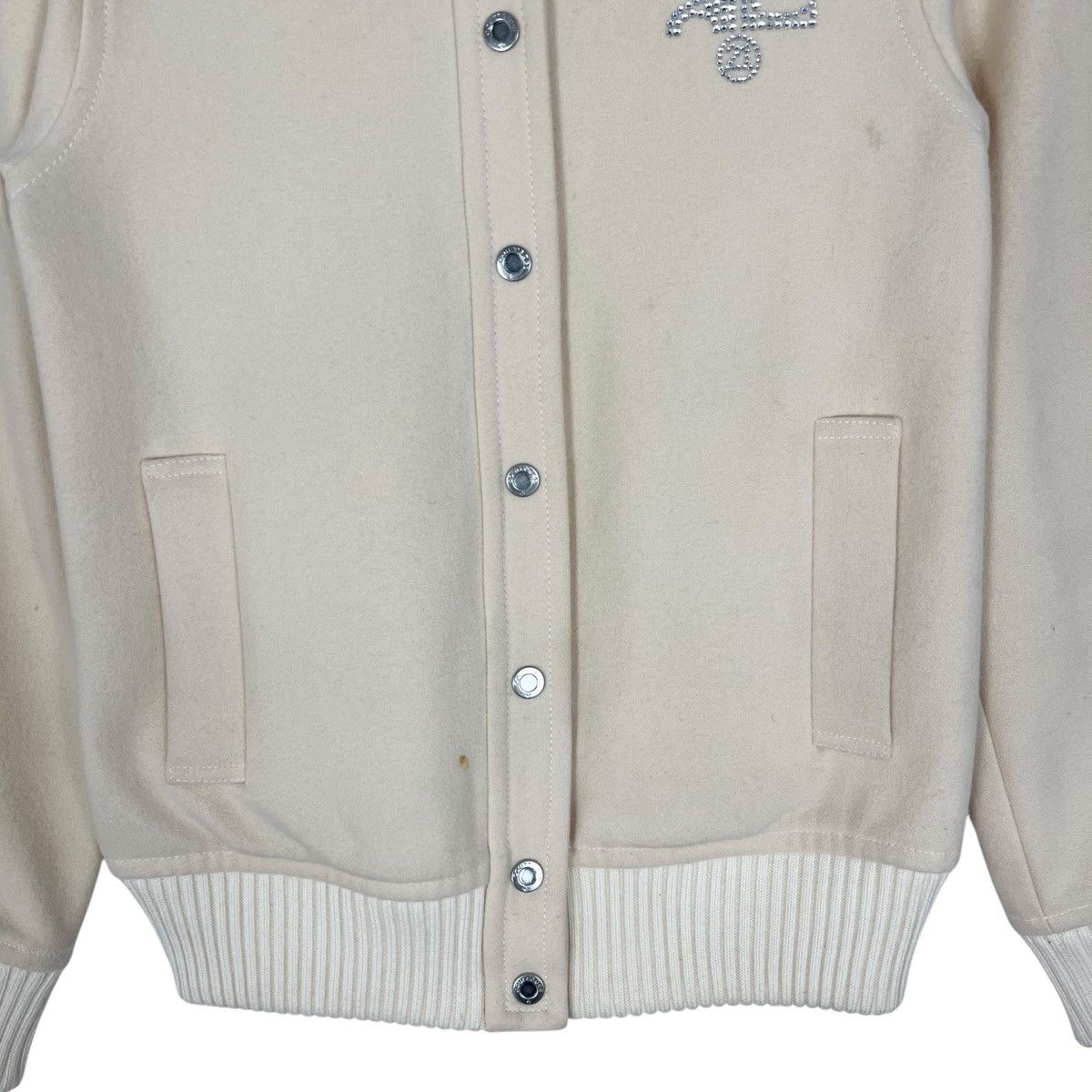 Courreges × Designer Courreges Snap Button Wool Jacket Size S / US 4 / IT 40 - 3 Thumbnail