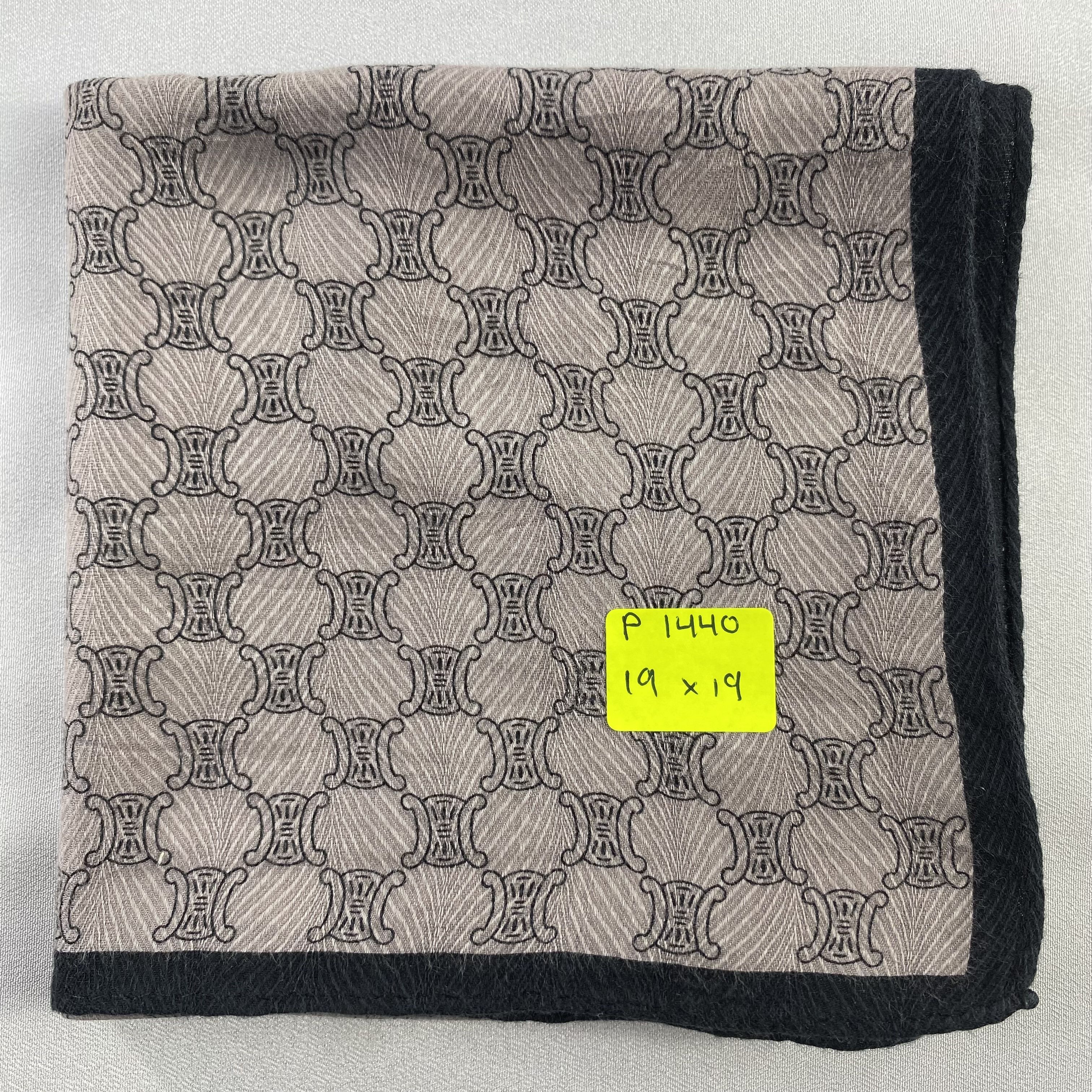 Celine × Vintage Celine Handkerchief / Neckerchief / Bandana-P1440 Size ONE SIZE - 6 Thumbnail