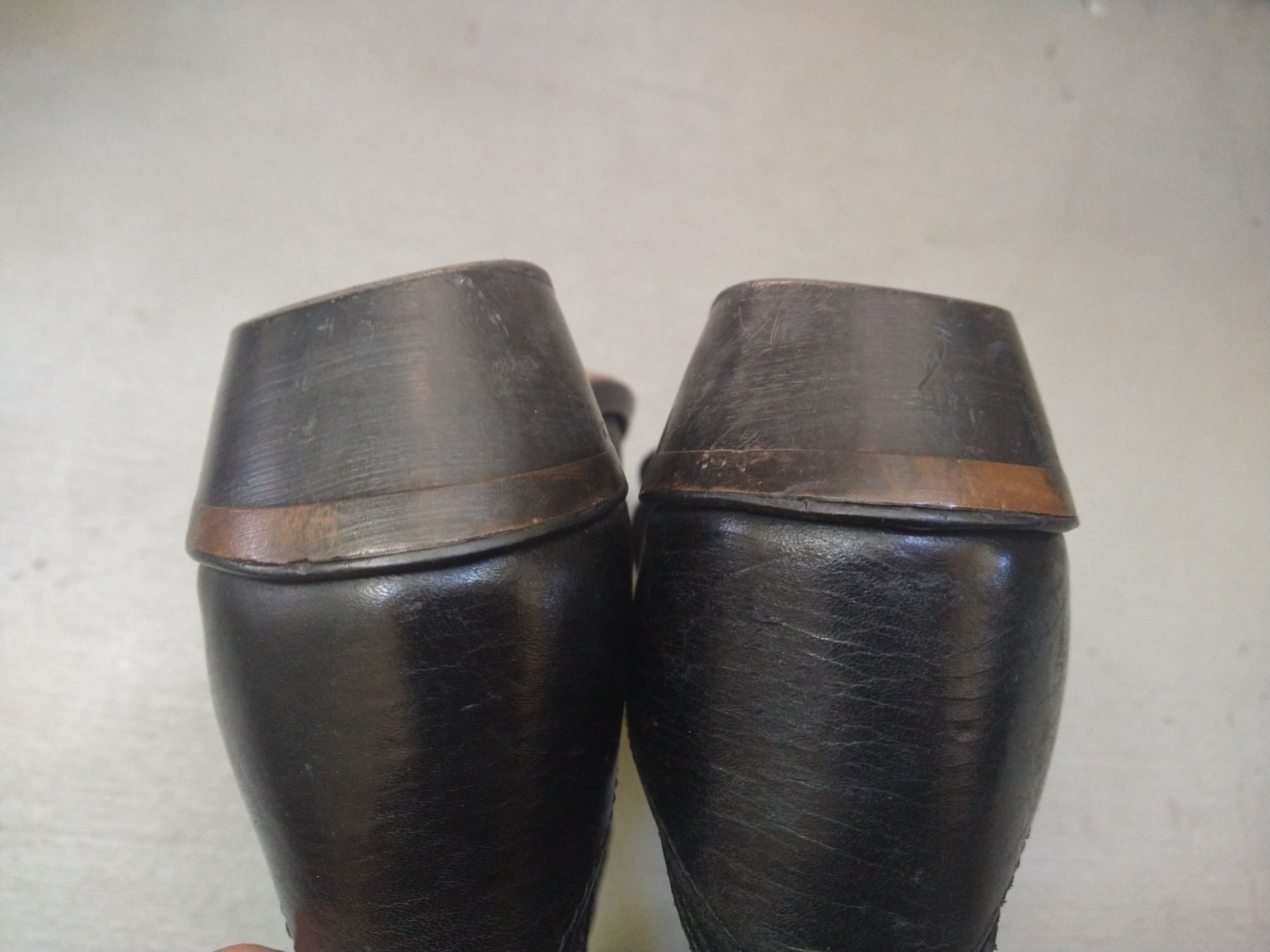 Genuine Leather × Vintage Vintage Laredo Cowboy Boots Size 8.5 D Black Leather Western Size US 8.5 / EU 41-42 - 14 Thumbnail