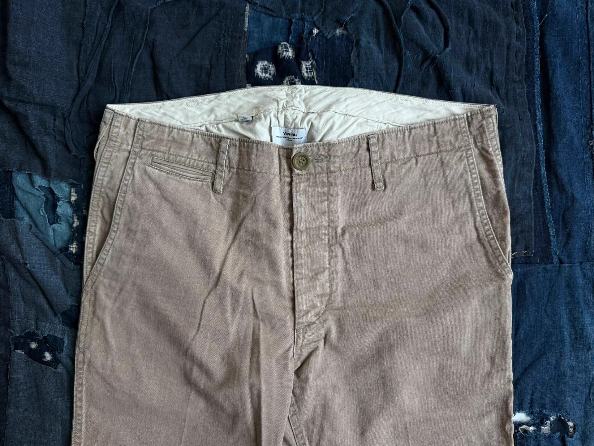 Visvim VISVIM 13AW Chino Pants - Light Brown - Size 3 Size US 36 / EU 52 - 3 Thumbnail