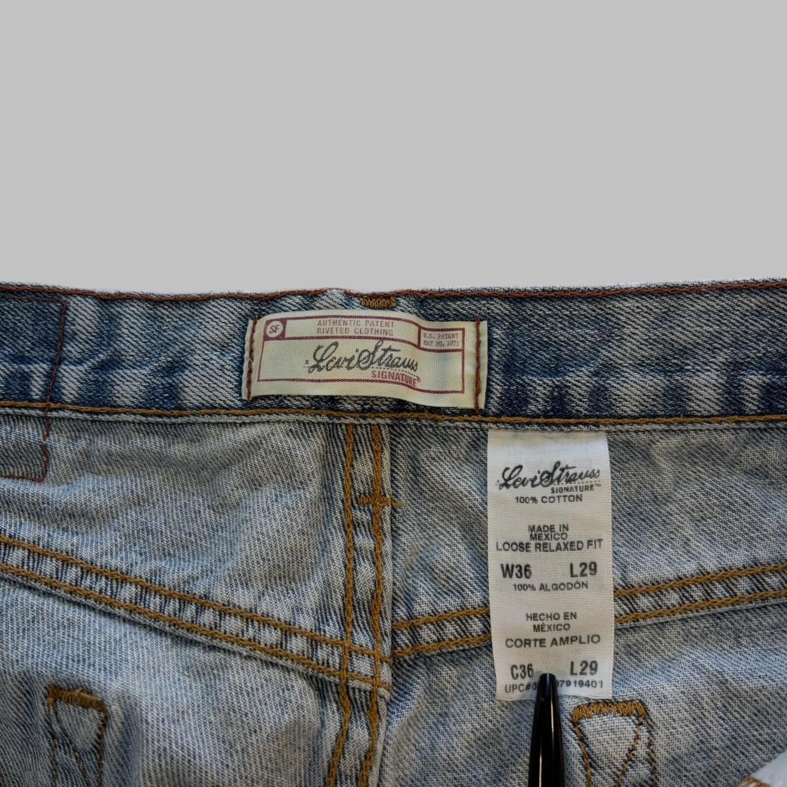Levi's Y2K levis distressed and faded Size US 36 / EU 52 - 5 Thumbnail