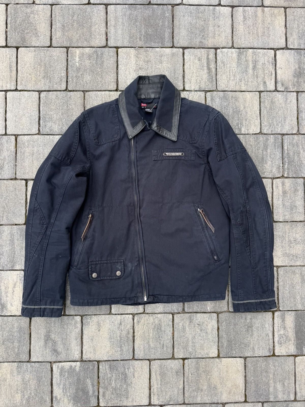 Diesel Y2K Archive Diesel Corset Biker Jacket | Grailed