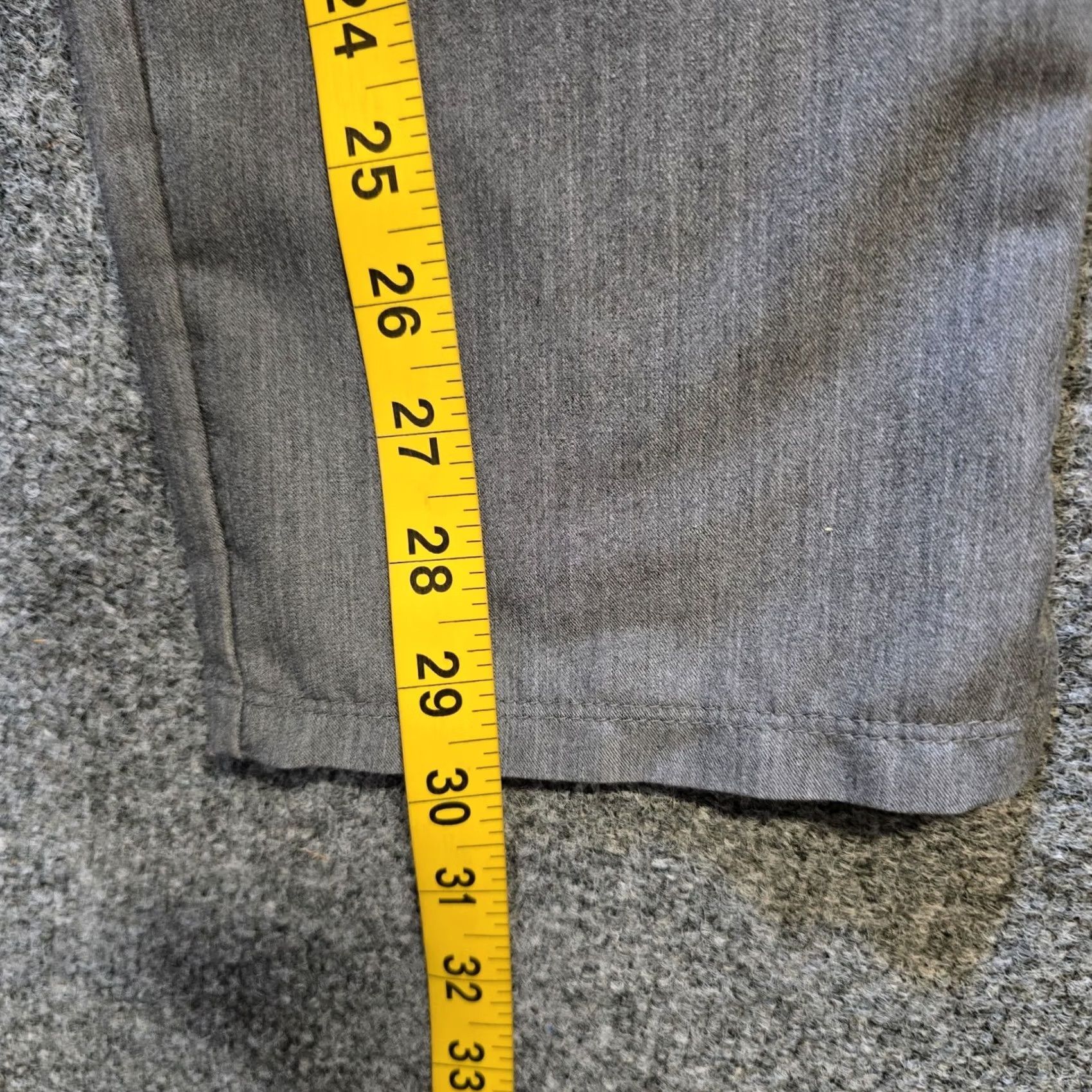 Vintage Jaanuu Pants Women Size Medium Gray Pull On Pocket Nursing Medical Lab Comfort Size 32" / US 10 / IT 46 - 7 Thumbnail