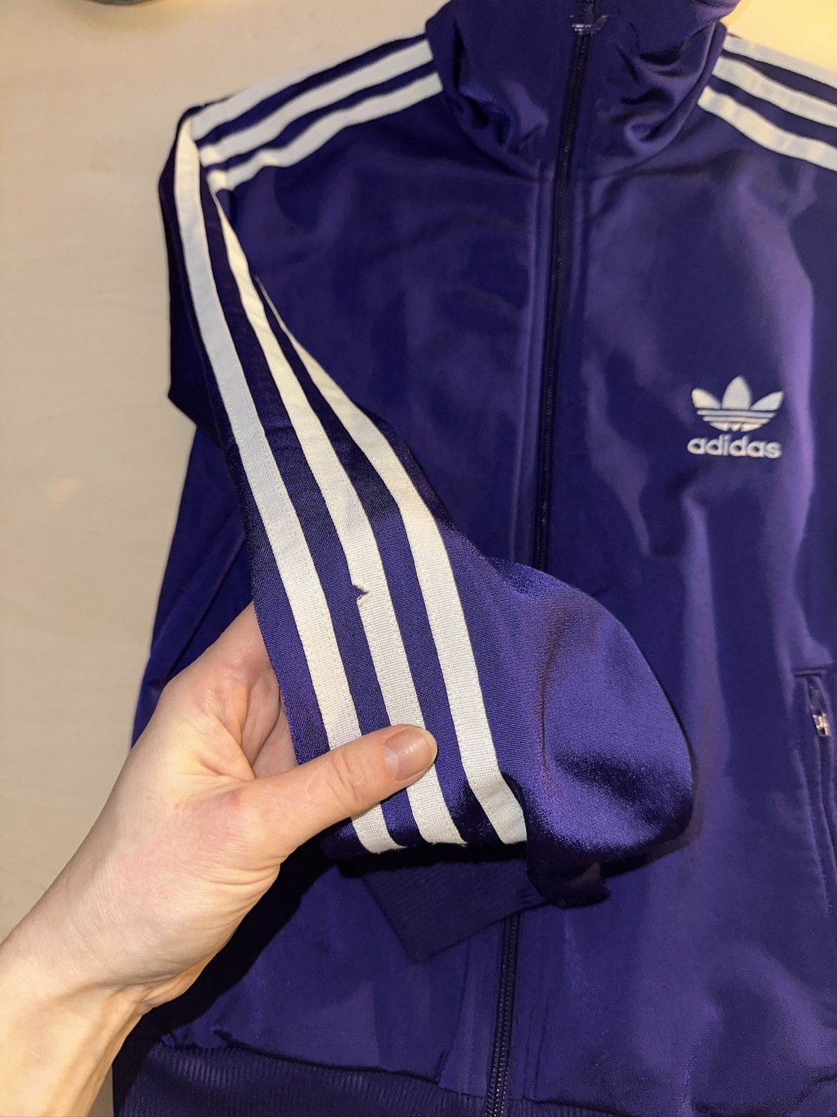 Adidas Adidas Vintage Track Jacket Coquette Block Core Size XS / US 0-2 / IT 36-38 - 9 Thumbnail