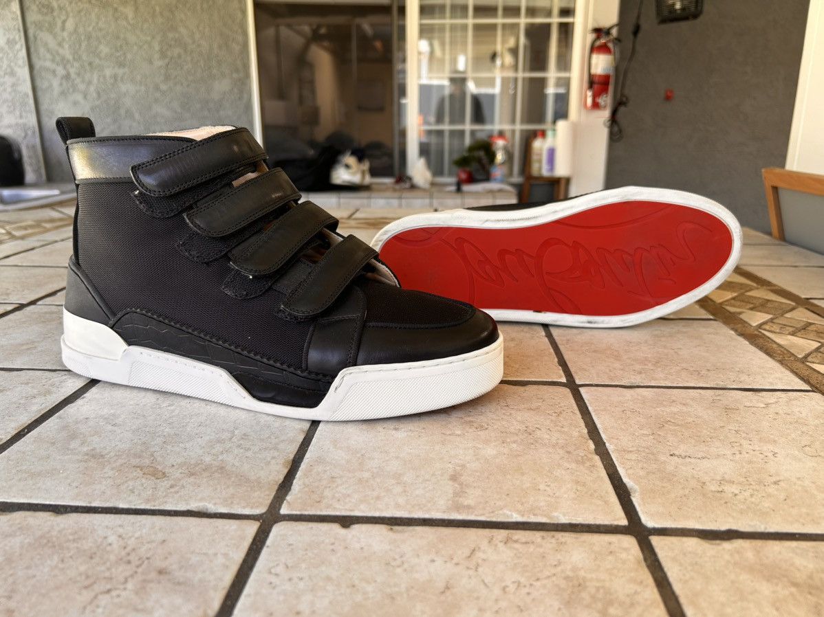 Christian Louboutin Christian Louboutin Rankiddo Men’s Calfskin Sneakers EU 43.5 Size US 10.5 / EU 43-44 - 2 Thumbnail