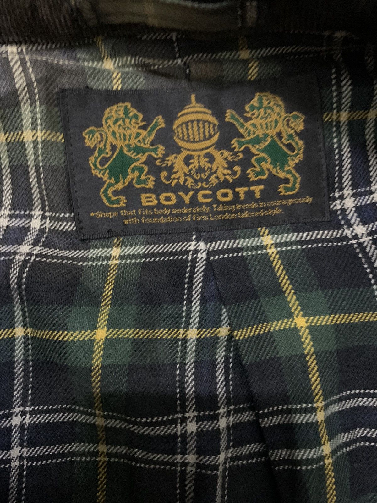 Boycott × Vintage Vintage Boycott Disstress Denim Jacket (A) Size US M / EU 48-50 / 2 - 10 Thumbnail