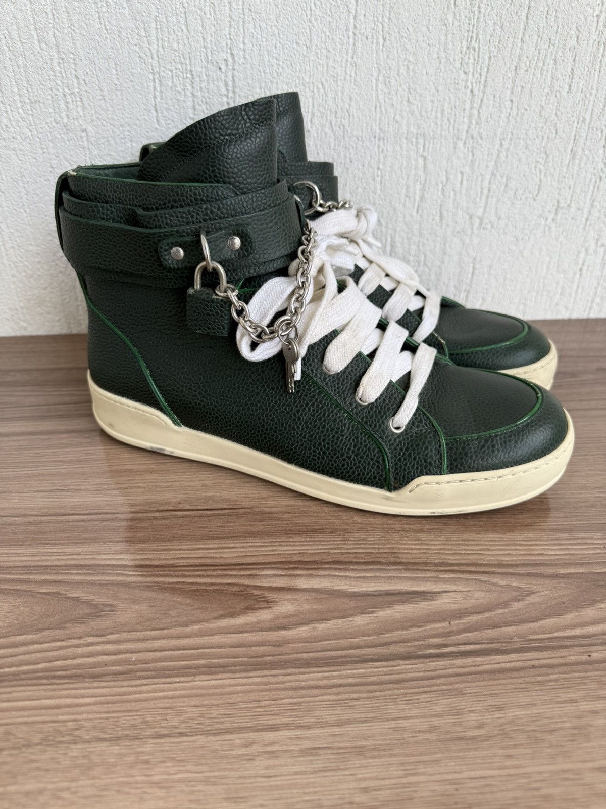 Dsquared2 🟢🔥🔥Y2k padlock strap sneaker Size US 10 / EU 43 - 2 Thumbnail