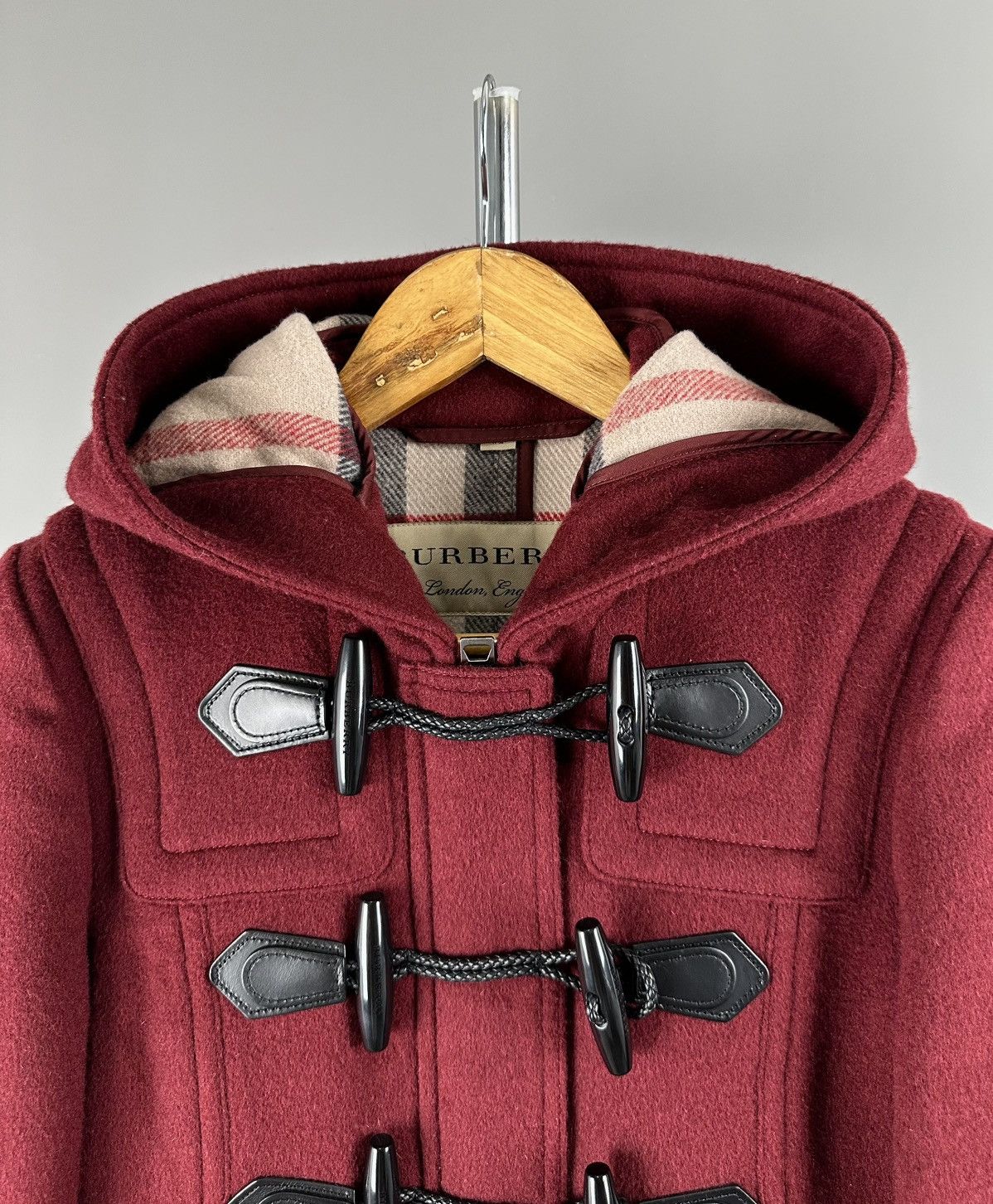 Burberry Burberry - Wool Short Black Well Duffle Coat Size XS / US 0-2 / IT 36-38 - 5 Thumbnail