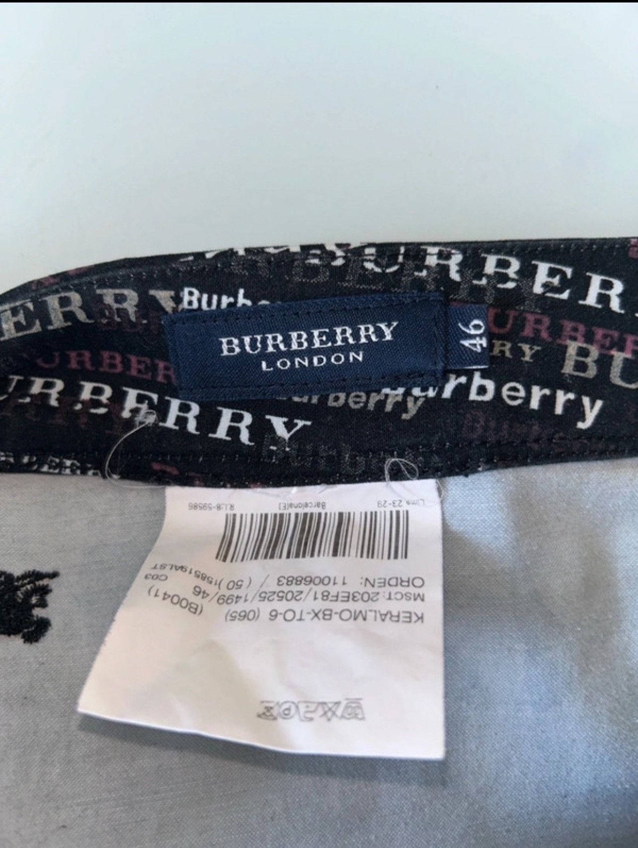 Burberry Burberry London All-Over Logo Pants / Rare Print Size US 26 / EU 42 - 3 Thumbnail