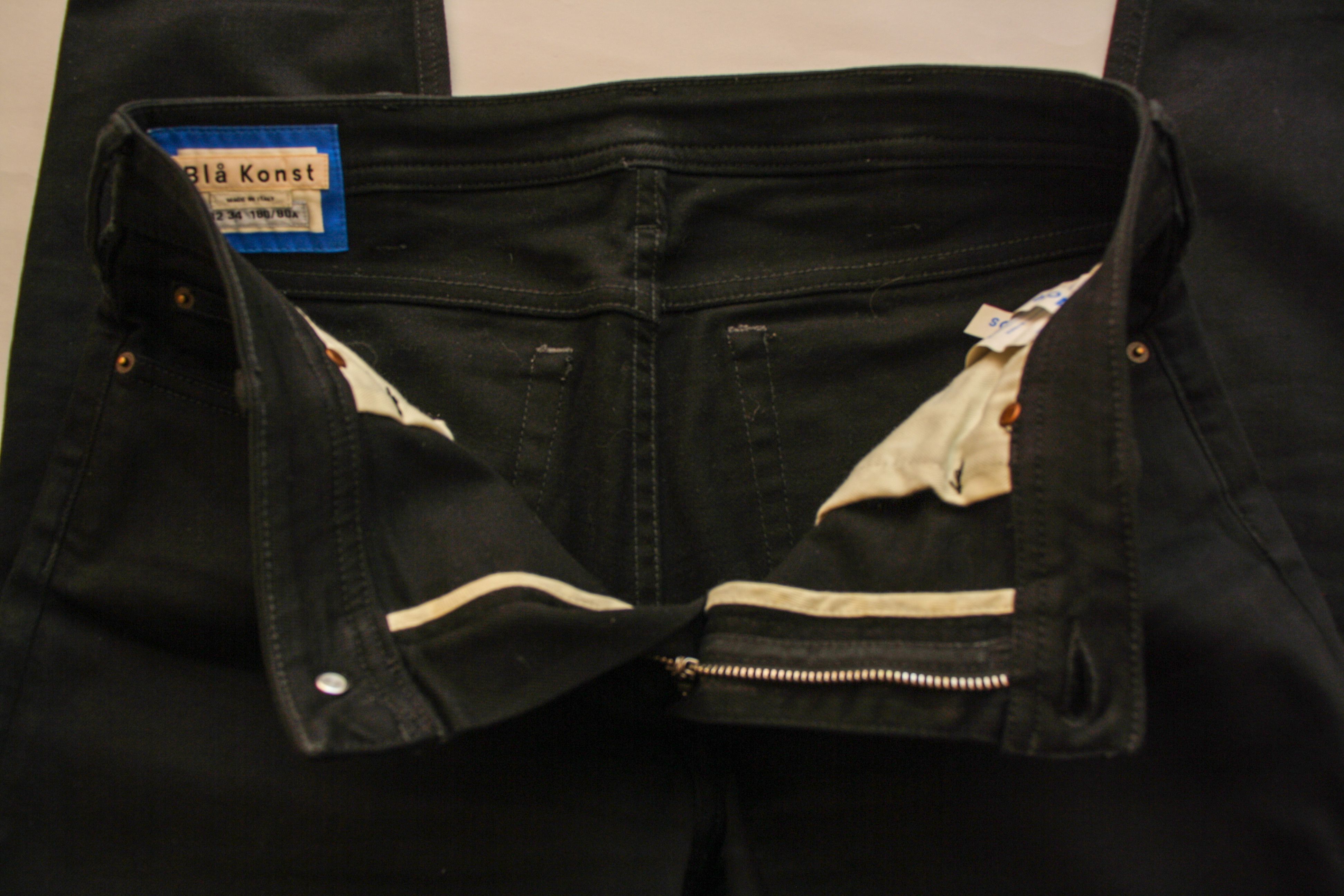 Acne Studios RRP $220 Acne Studios Climb Stay Black Jeans Size 32" / US 10 / IT 46 - 6 Thumbnail