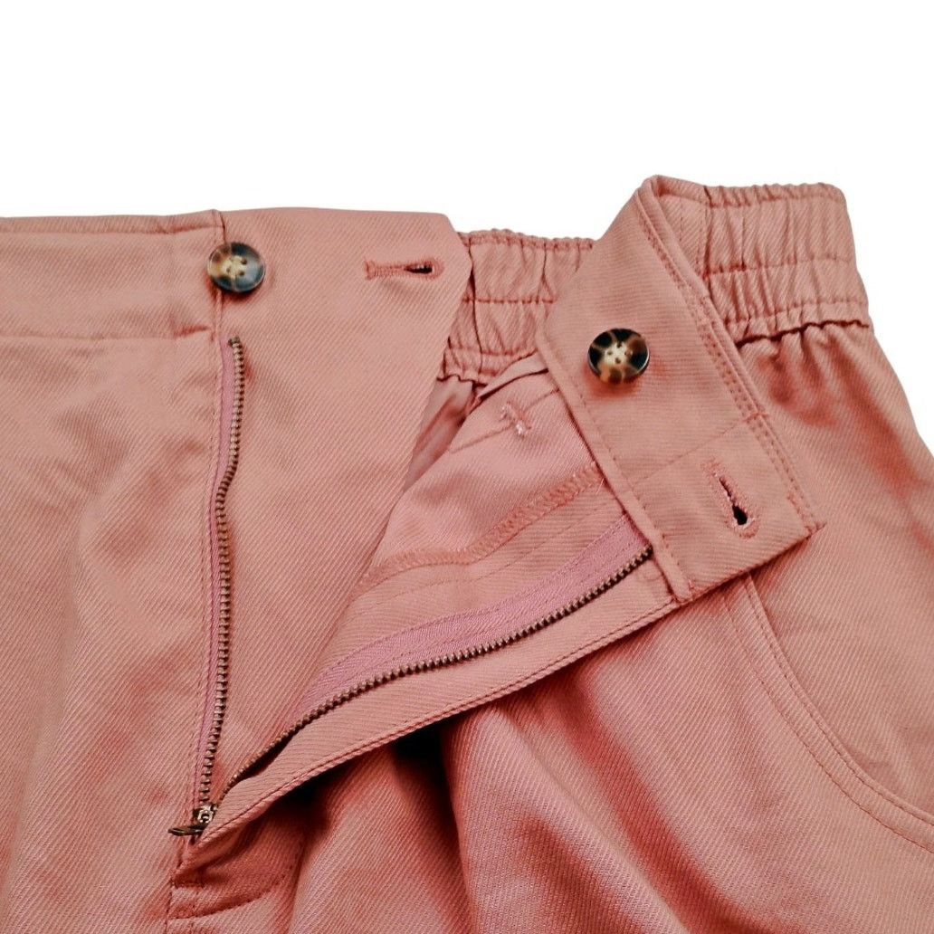 Madewell Madewell Neale Short Drapeweave Rose Pink High Rise Pleated Size 32" / US 10 / IT 46 - 7 Thumbnail