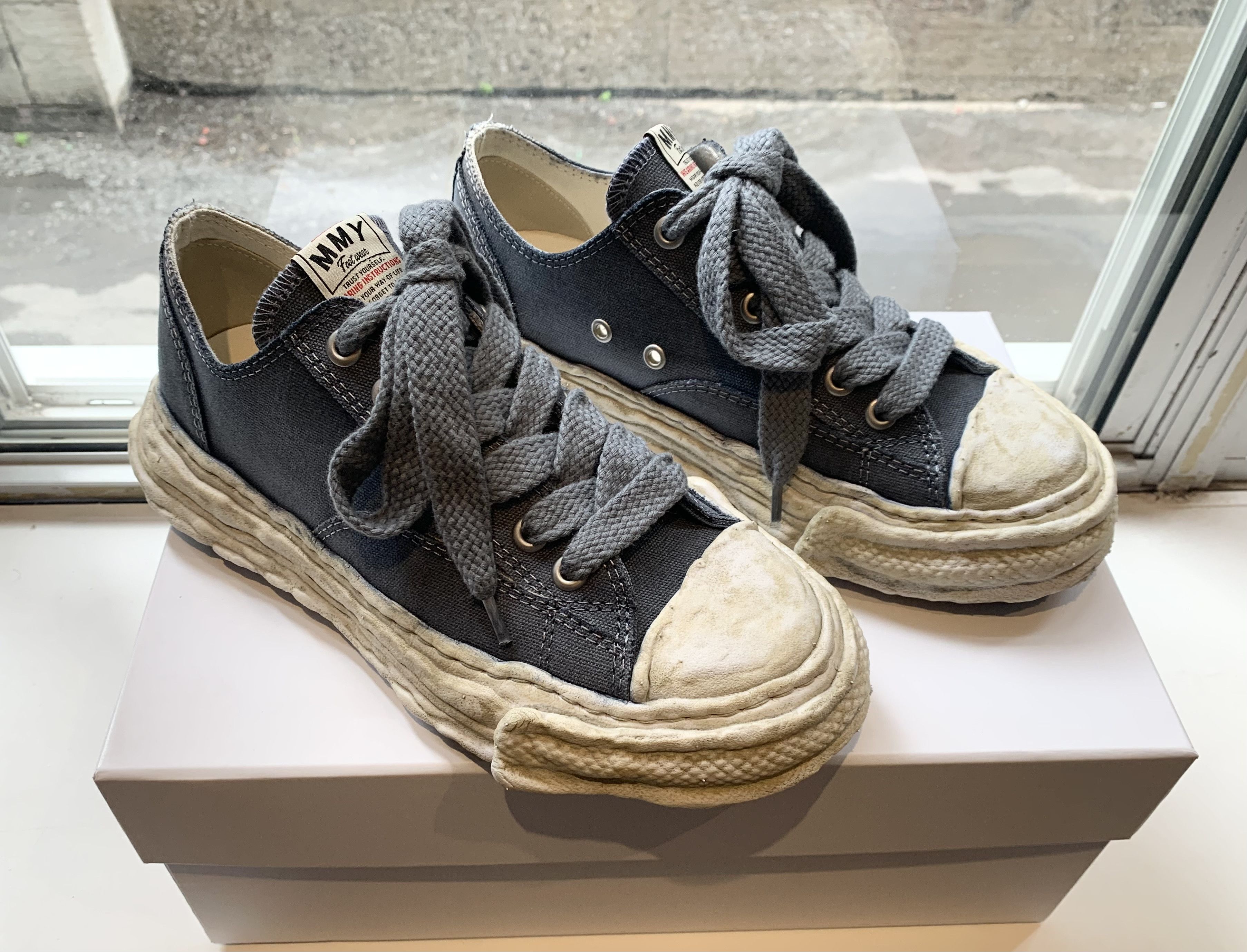 Maison MIHARA YASUHIRO Peterson 23 OG - A12FW706 Size US 7 / EU 40 - 2 Thumbnail