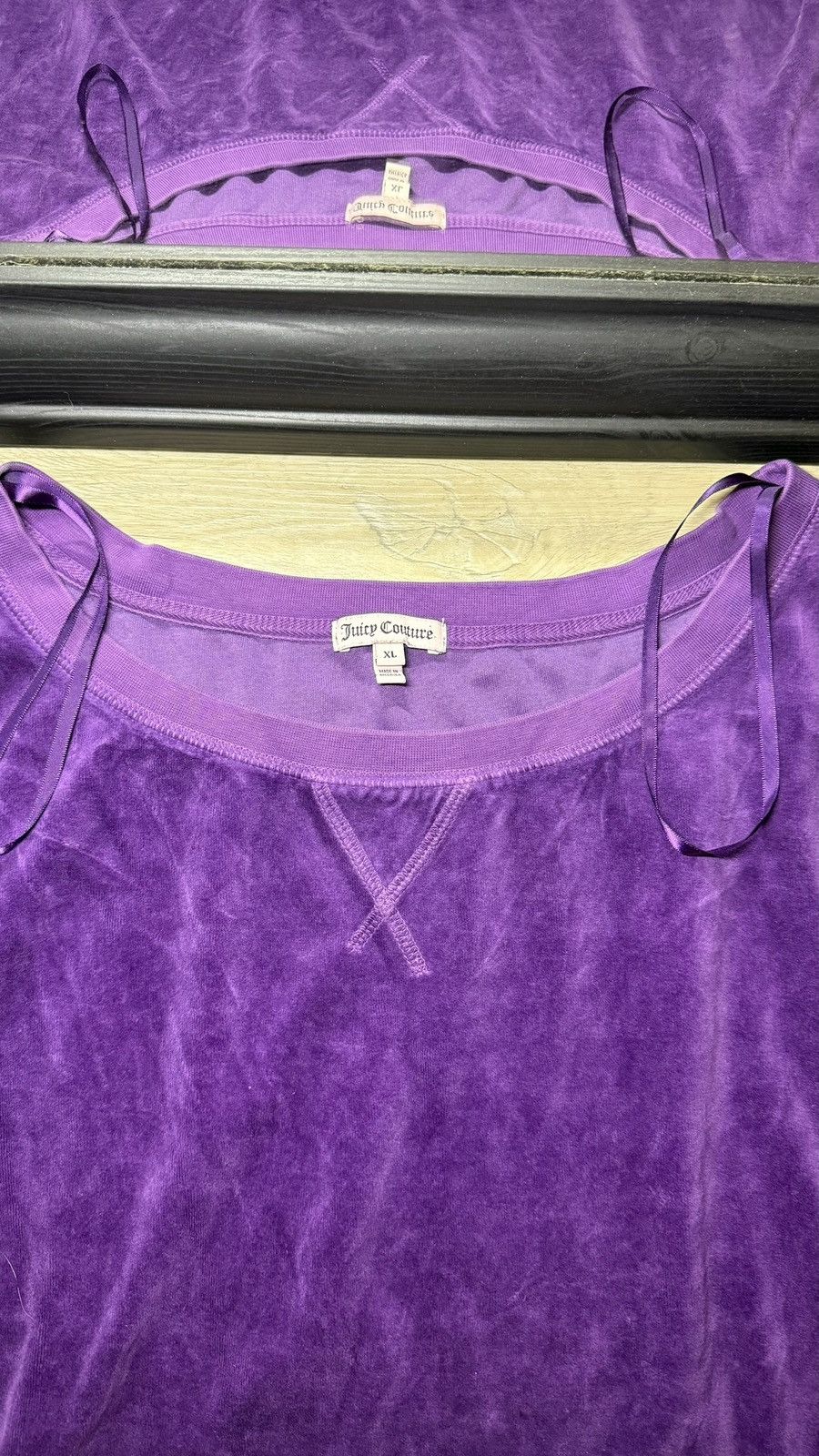 Juicy Couture Y2K 2000s Women’s Juicy Couture Velour Pull Over Long Sleeve Size XL / US 12-14 / IT 48-50 - 4 Thumbnail