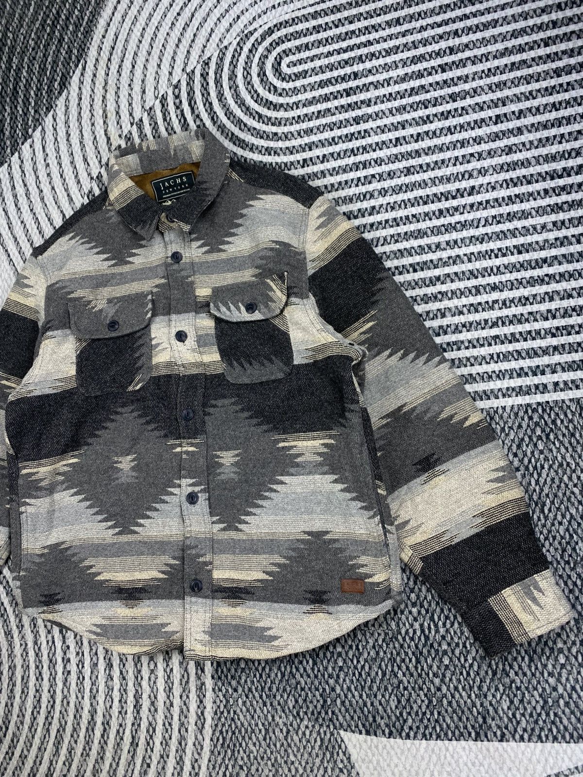 JACHS NY Vintage Jachs NY Navajo Buttoned Wool Jacket Size US L / EU 52-54 / 3 - 4 Thumbnail