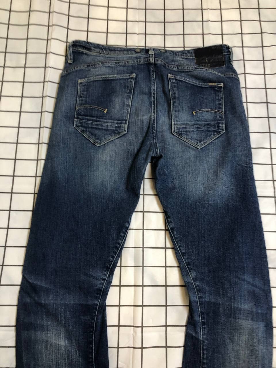 G-Star G Star Raw Vintage Arc 3D Loose Tapered Denim Pants Jeans Size US 32 / EU 48 - 19 Thumbnail