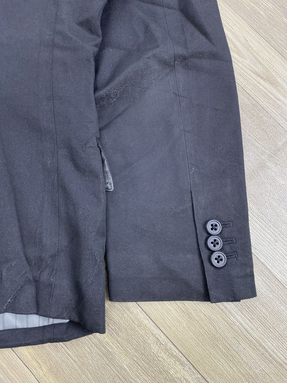 Tornado Mart Vintage Tornado Mart Black Blazers Coat Jacket - Medium Size 38R - 16 Thumbnail