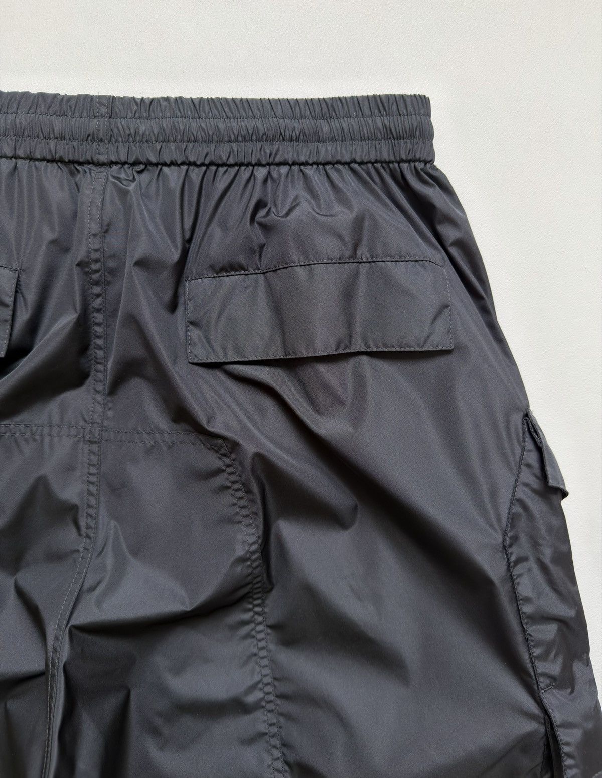 Balenciaga 2021 Black Nylon Technical Cargo Pants Size US 32 / EU 48 - 17 Thumbnail