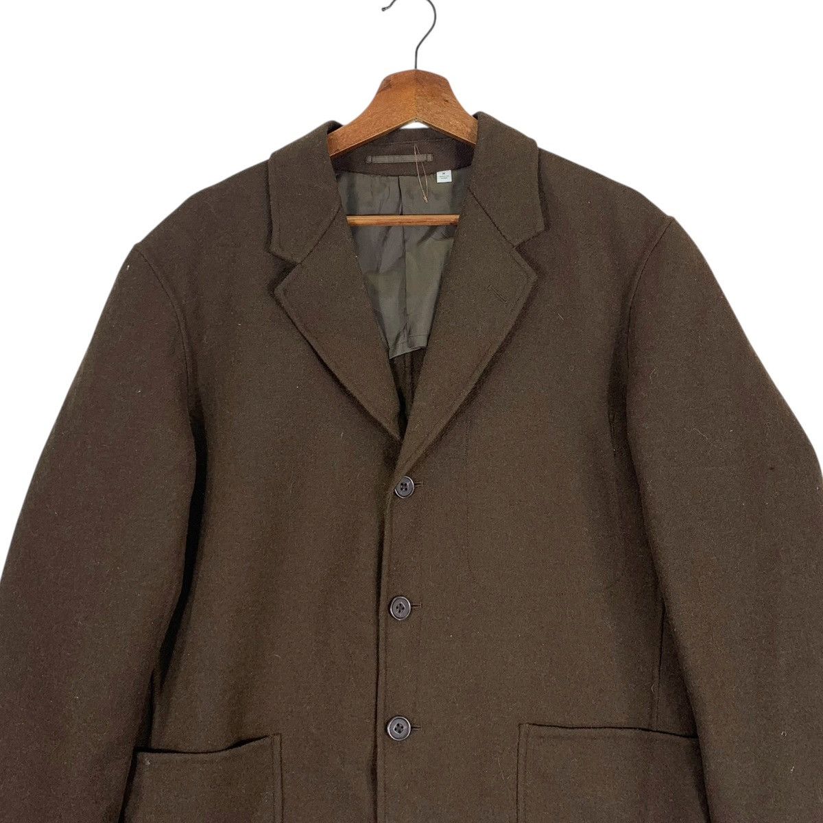 Uniqlo Vintage Uniqlo U Wool Blazer Jacket Size US M / EU 48-50 / 2 - 2 Thumbnail