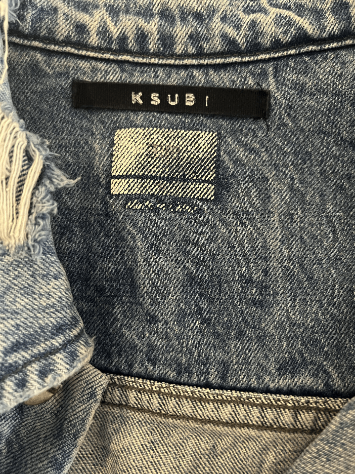 Ksubi Blue Oh G Denim Jacket Size US M / EU 48-50 / 2 - 3 Thumbnail