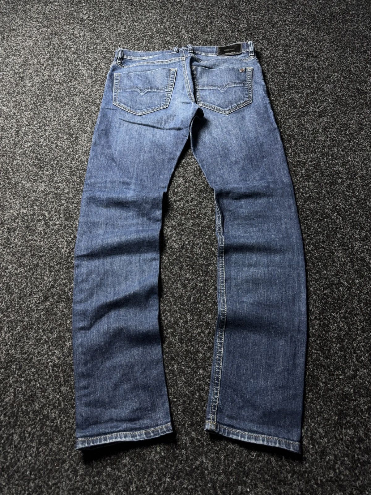 Diesel Luxury 00s Diesel Tepphar Slim Tapered Jeans Rock Y2K Denim Size US 30 / EU 46 - 12 Thumbnail