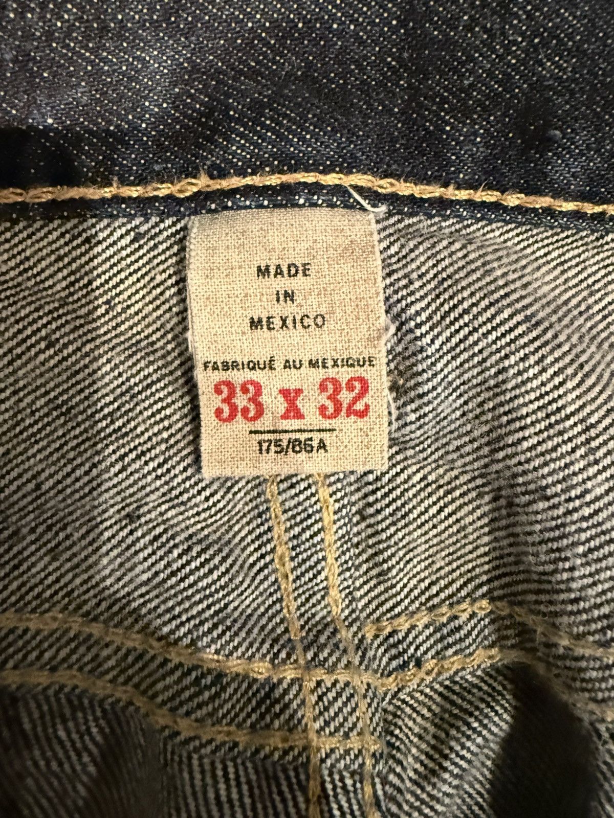 RRL Ralph Lauren Selvedge Slim Fit RRL Jeans Size US 33 - 8 Thumbnail