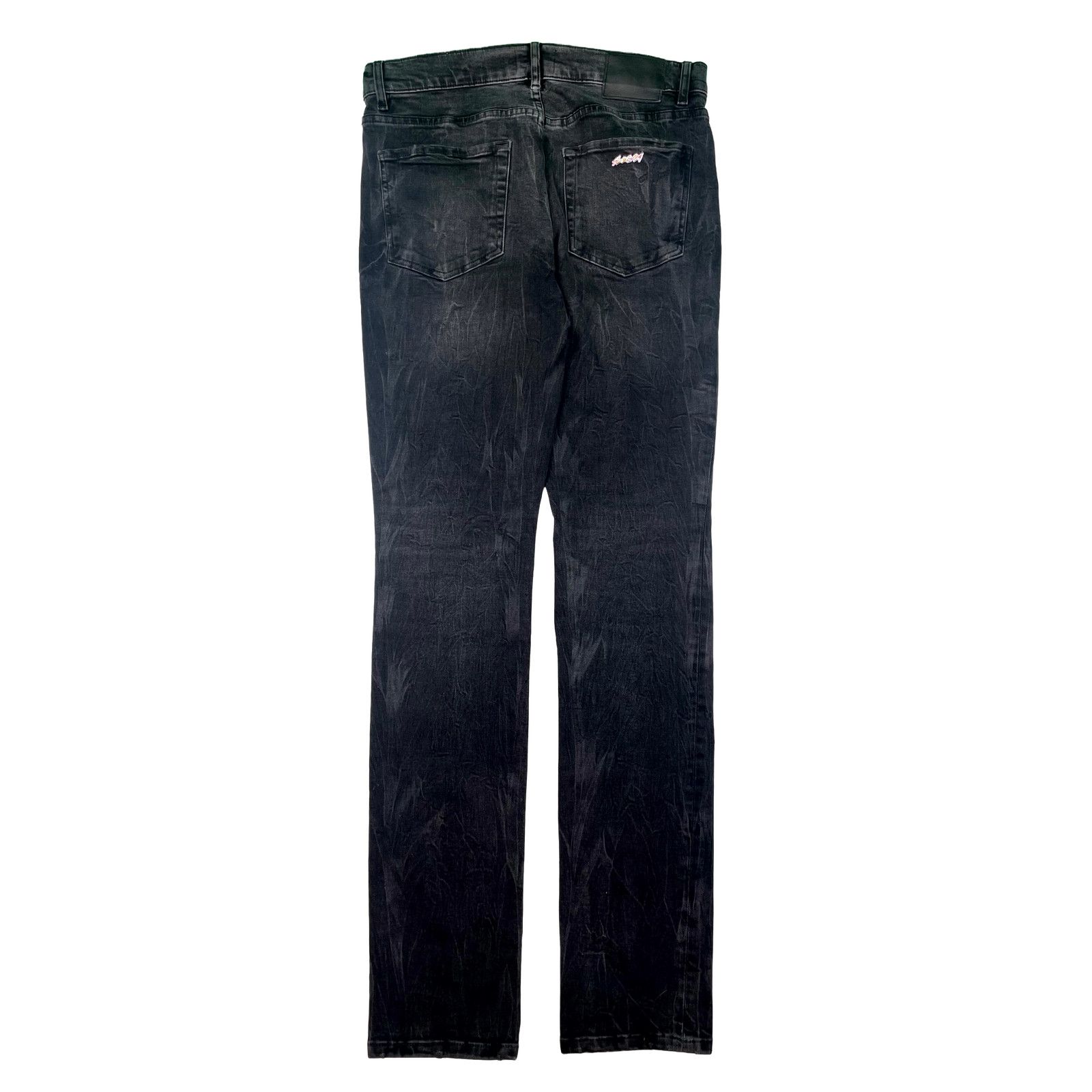 Bossi Sportswear Bossi Black Metal Plate Jeans Size US 32 / EU 48 - 2 Thumbnail