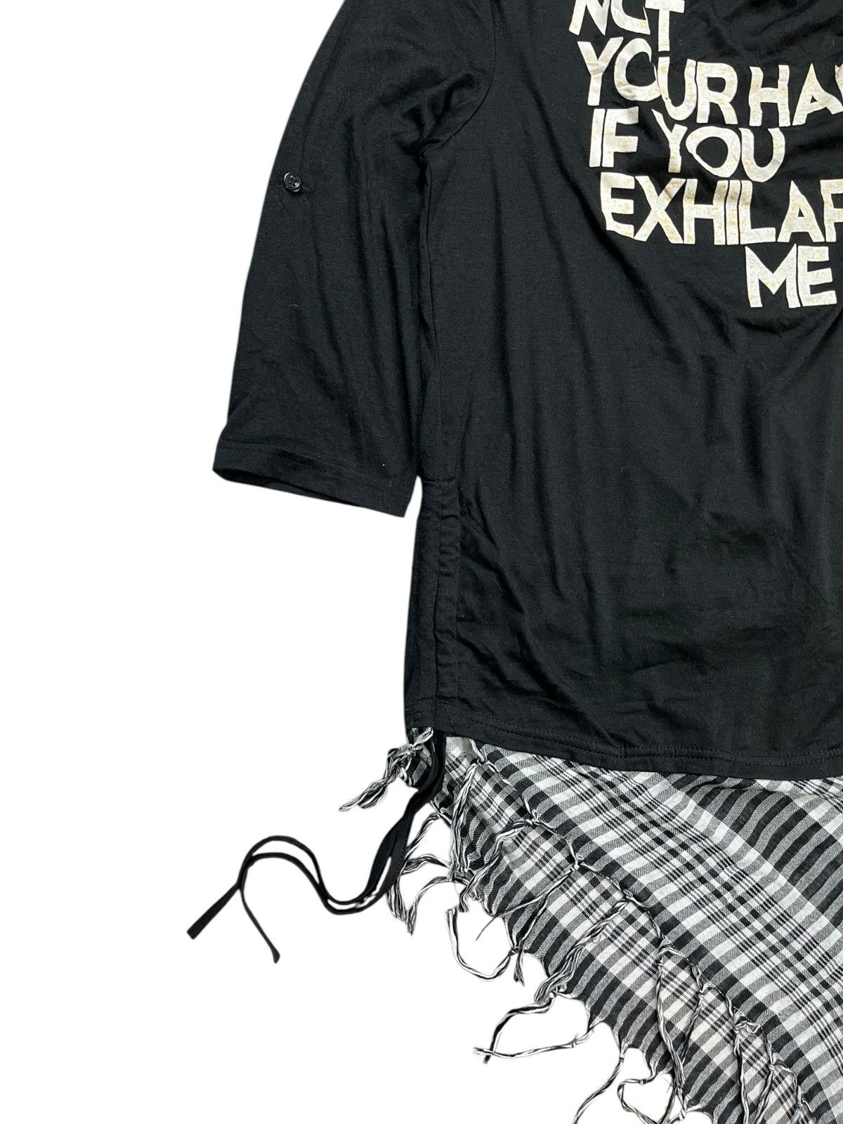 14th Addiction 2000s Agate Label - Layered Keffiyeh Top Size US M / EU 48-50 / 2 - 8 Thumbnail