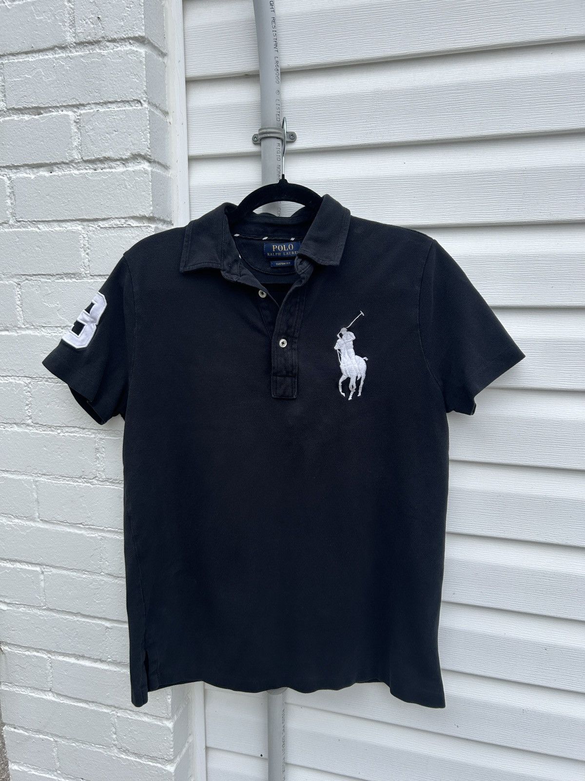 Polo Ralph Lauren Big Pony Black Polo Shirt