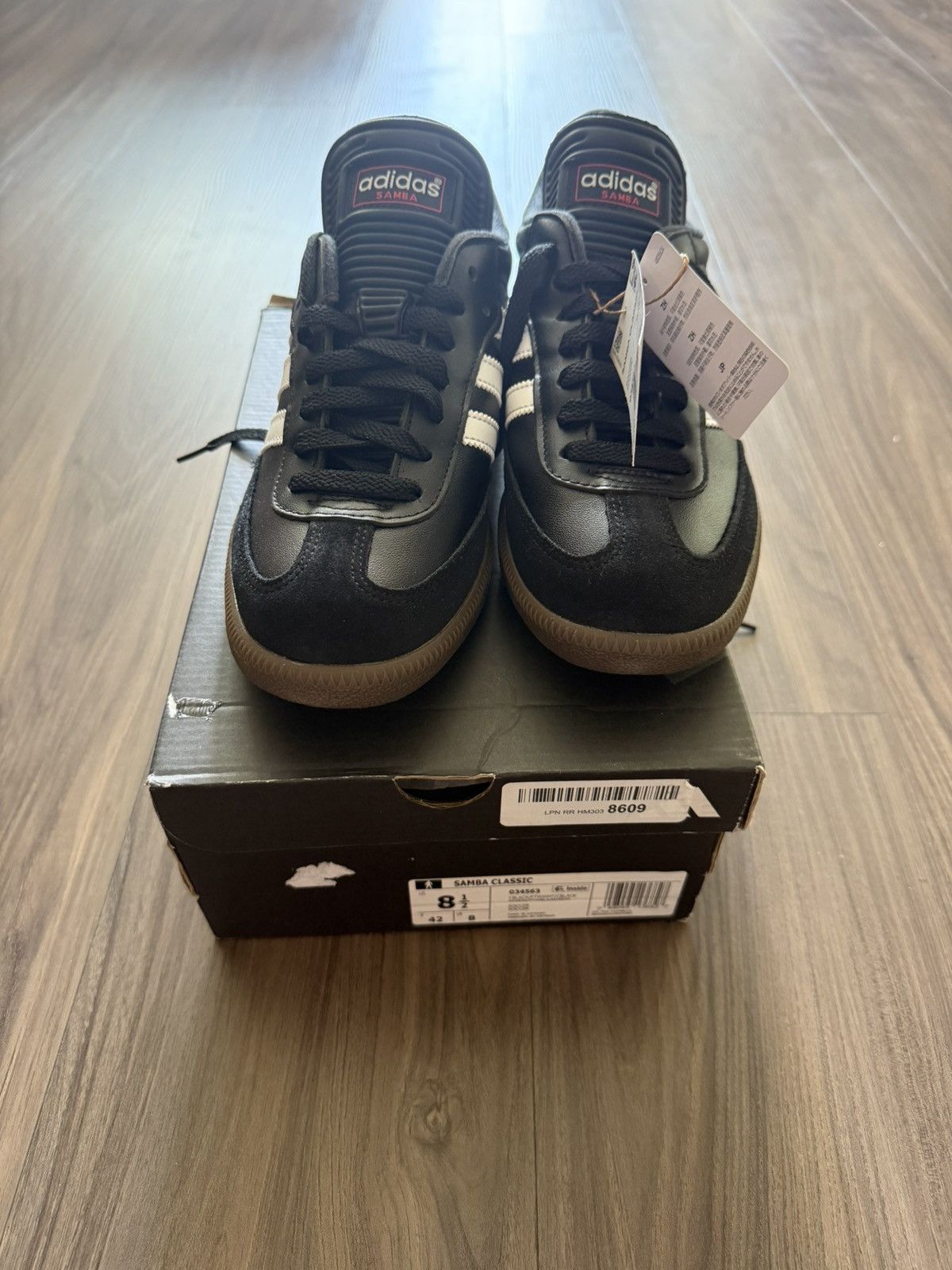 Adidas Adidas Samba Classic Black White Gum Sole Mens Size 8.5 Size US 8.5 / EU 41-42 - 1 Thumbnail