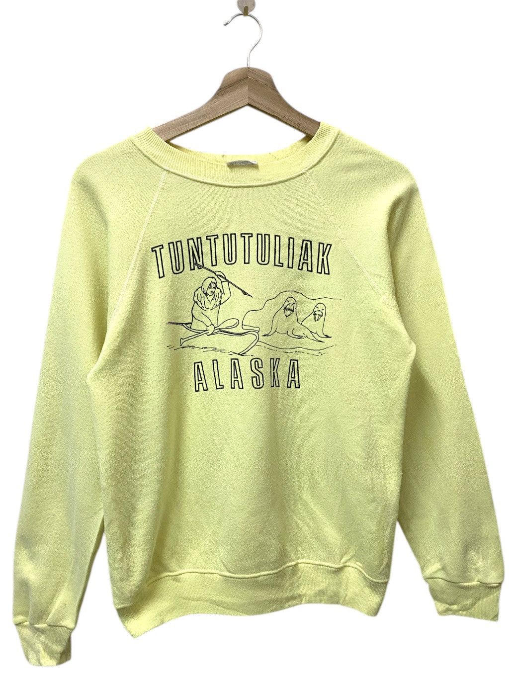 Hanes Tuntutuliak Alaska Sweatshirt Crewneck Size US S / EU 44-46 / 1 - 1 Thumbnail