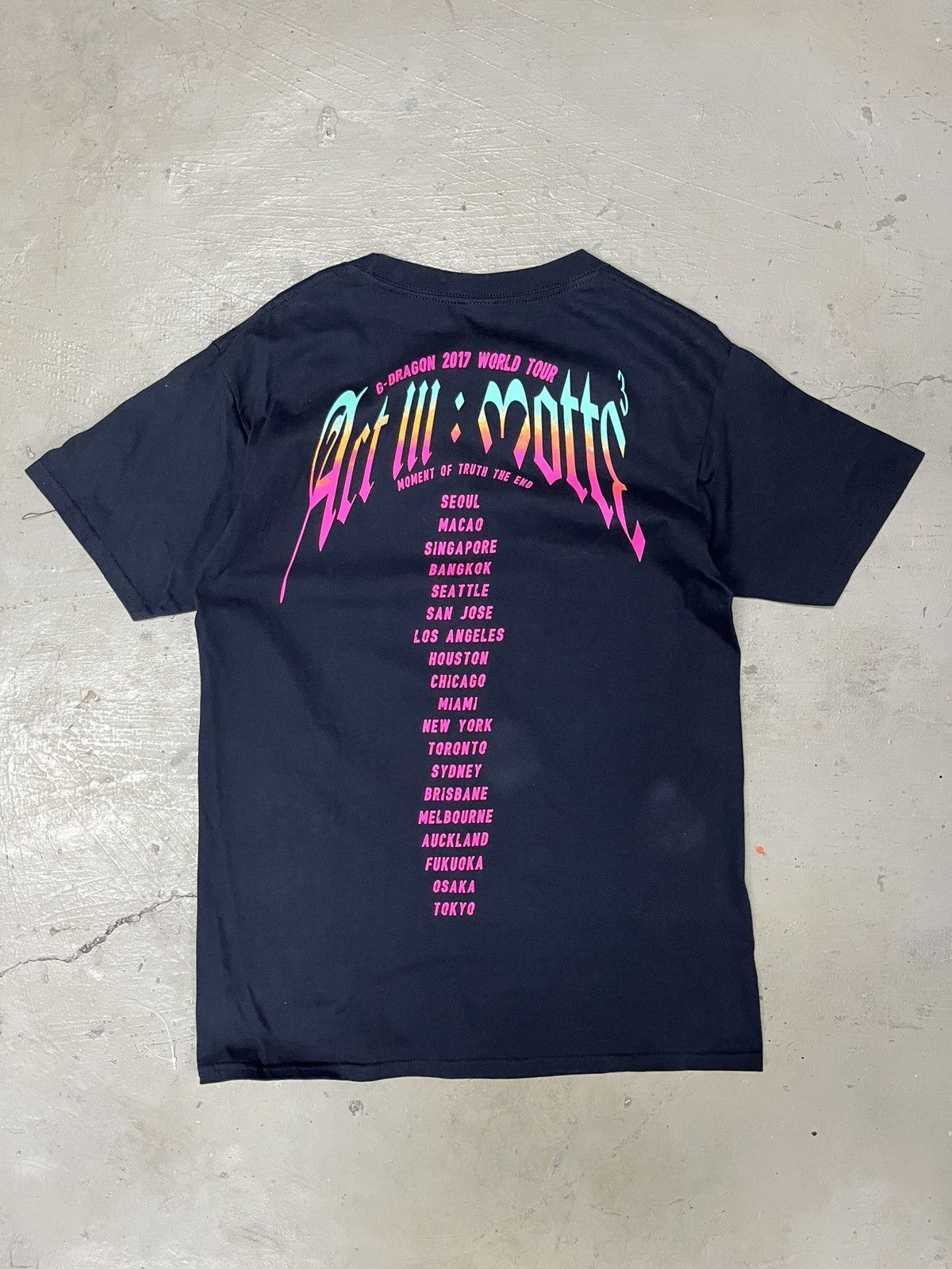 Long Sleeve Motte G Dragon Sweatshirt G-dragon Act MOTTE Moment Of