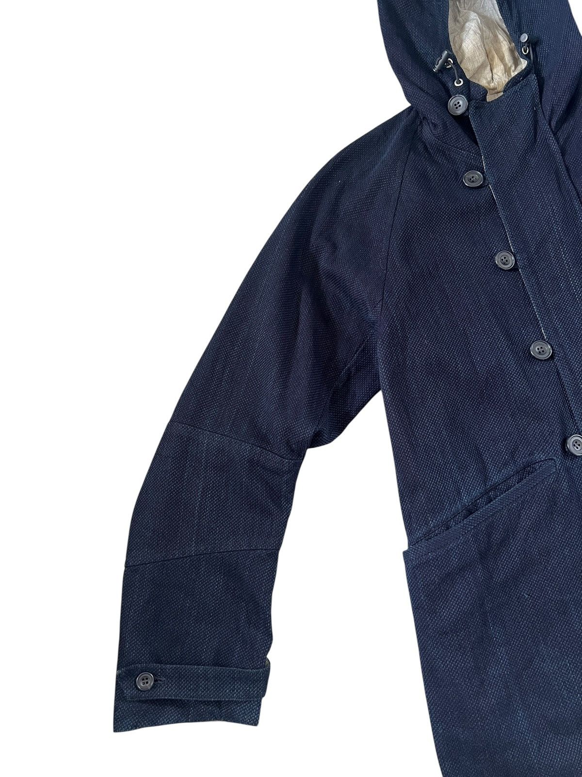 Japanese Brand KŪ 🇯🇵 Natural Dyed Indigo Sashiko Parka Jacket Kapital Visvim Size US M / EU 48-50 / 2 - 4 Thumbnail